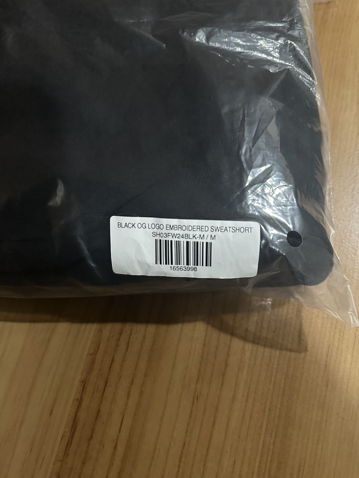 Sp5der Black OG Logo Embroidered Sweatshort Size US 28 / EU 44 - 8 Thumbnail