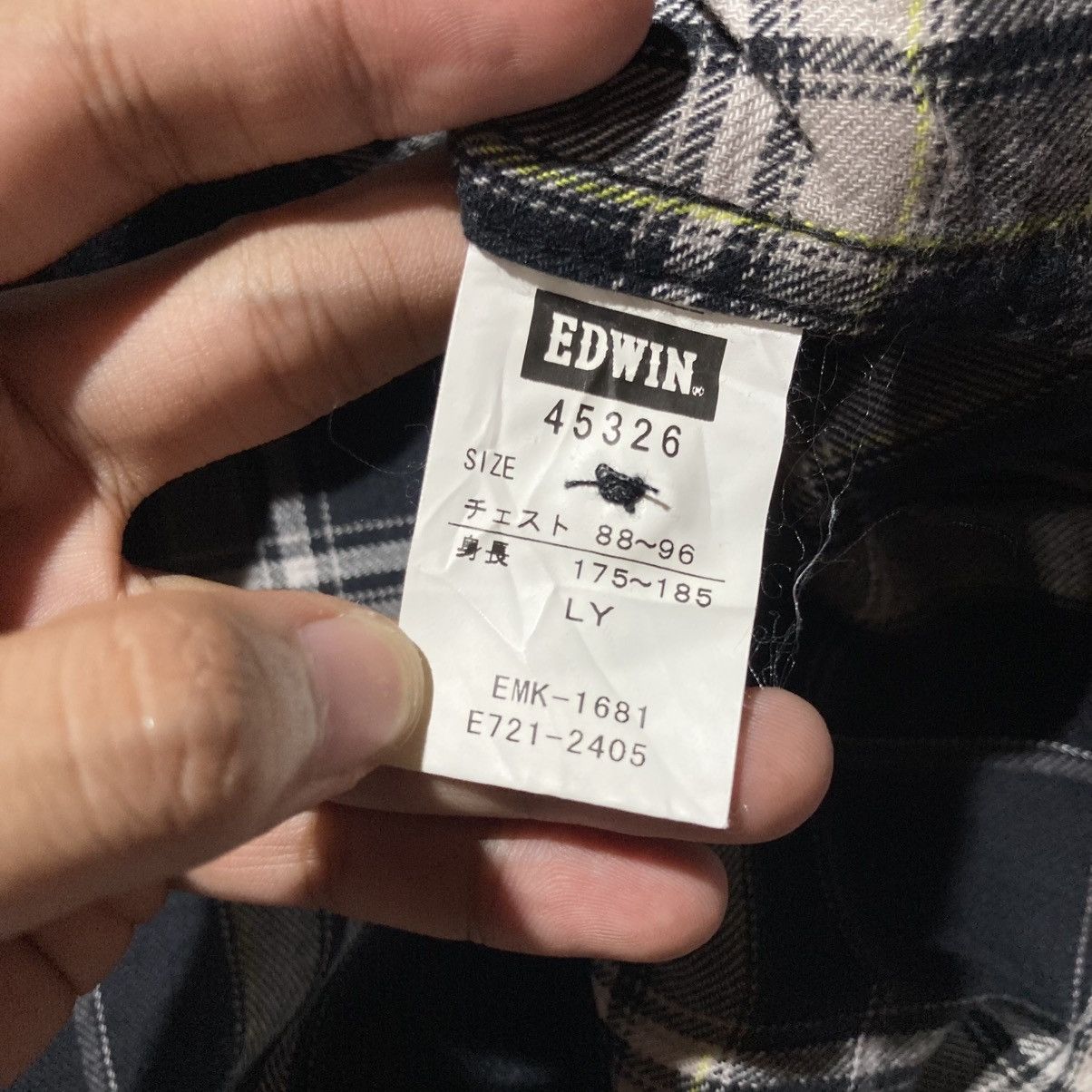 Edwin 2000s Edwin Japan Western Cowboy Button Up Shirt Black Size US L / EU 52-54 / 3 - 18 Thumbnail