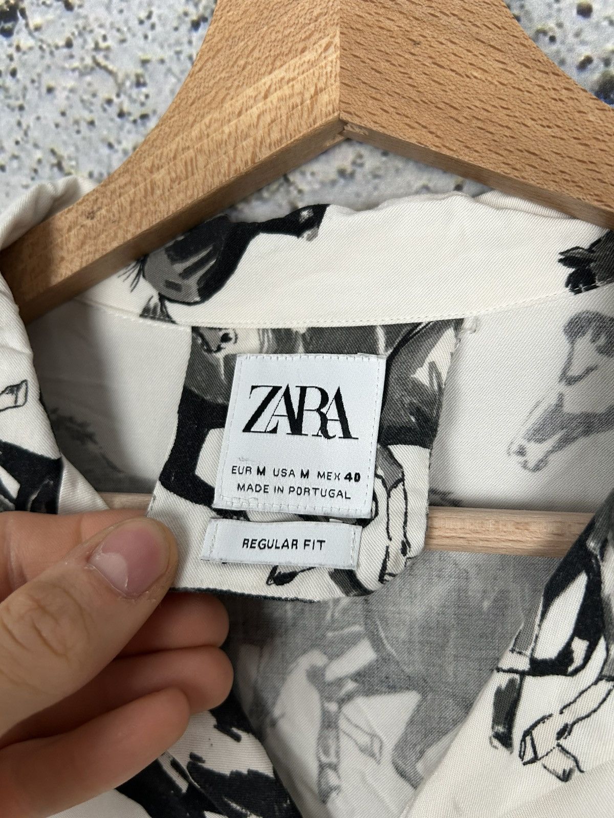 Zara Zara Horses Shirt Avant Garde Hawaiian Summer Alternative Size US M / EU 48-50 / 2 - 6 Thumbnail