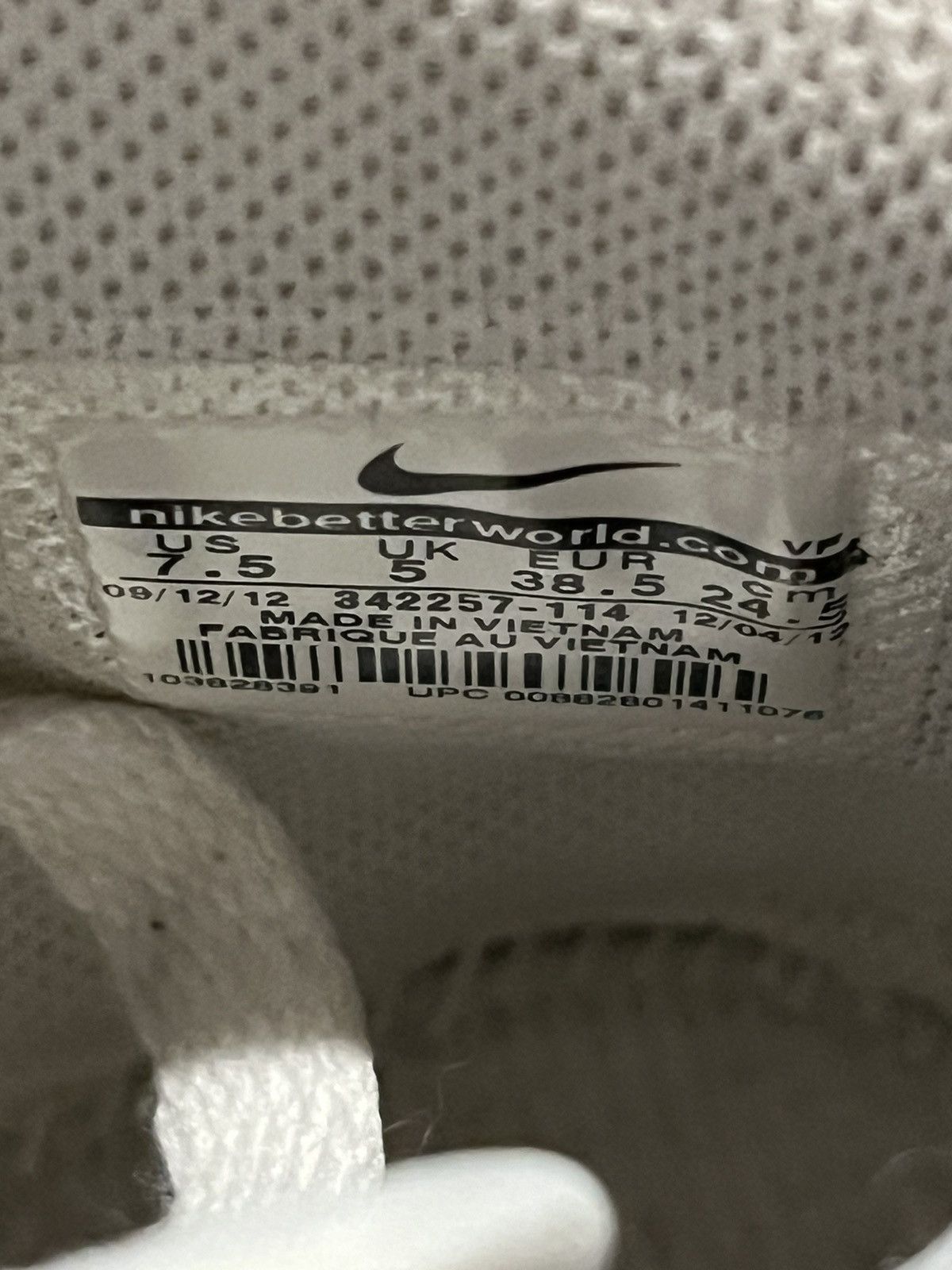 Nike Nike Dunk High Metallic Luster Size US 5.5 / EU 38 - 6 Thumbnail