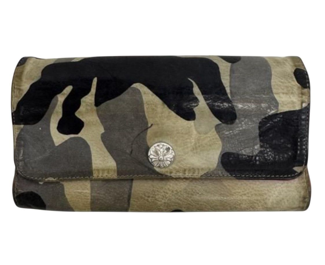 Chrome Hearts White Camo/Pink Wallet