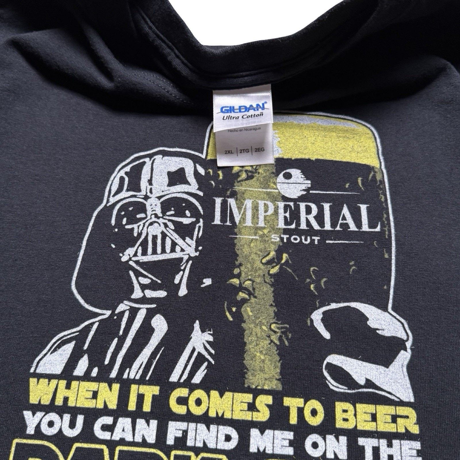Star Wars Y2K Star Wars Join The Dark Side Imperial Beer T Shirt 2 XL Size US XXL / EU 58 / 5 - 3 Thumbnail