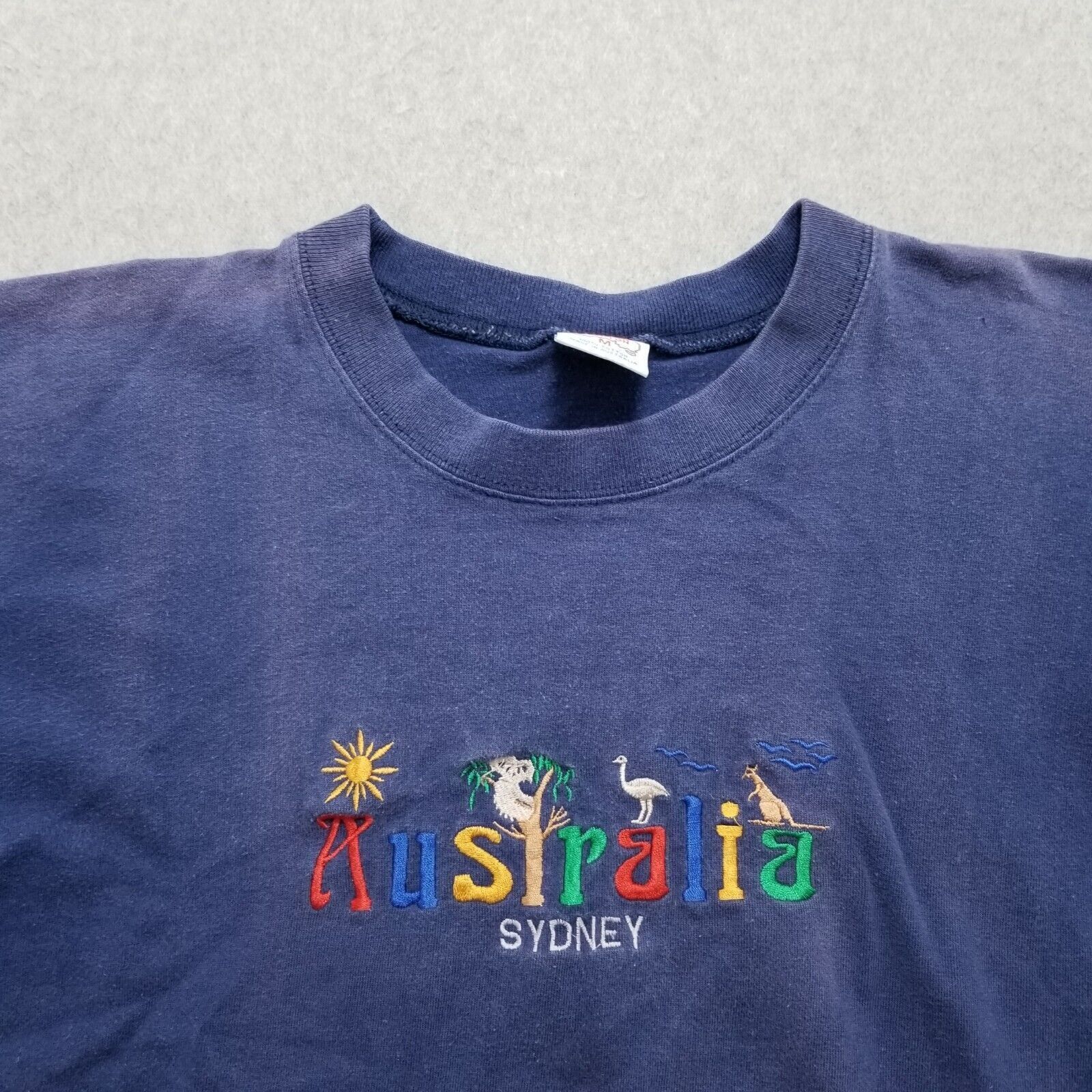 Other Vtg Cookie Cotton Shirt Mens M Embroidered Australia Size US M / EU 48-50 / 2 - 4 Thumbnail