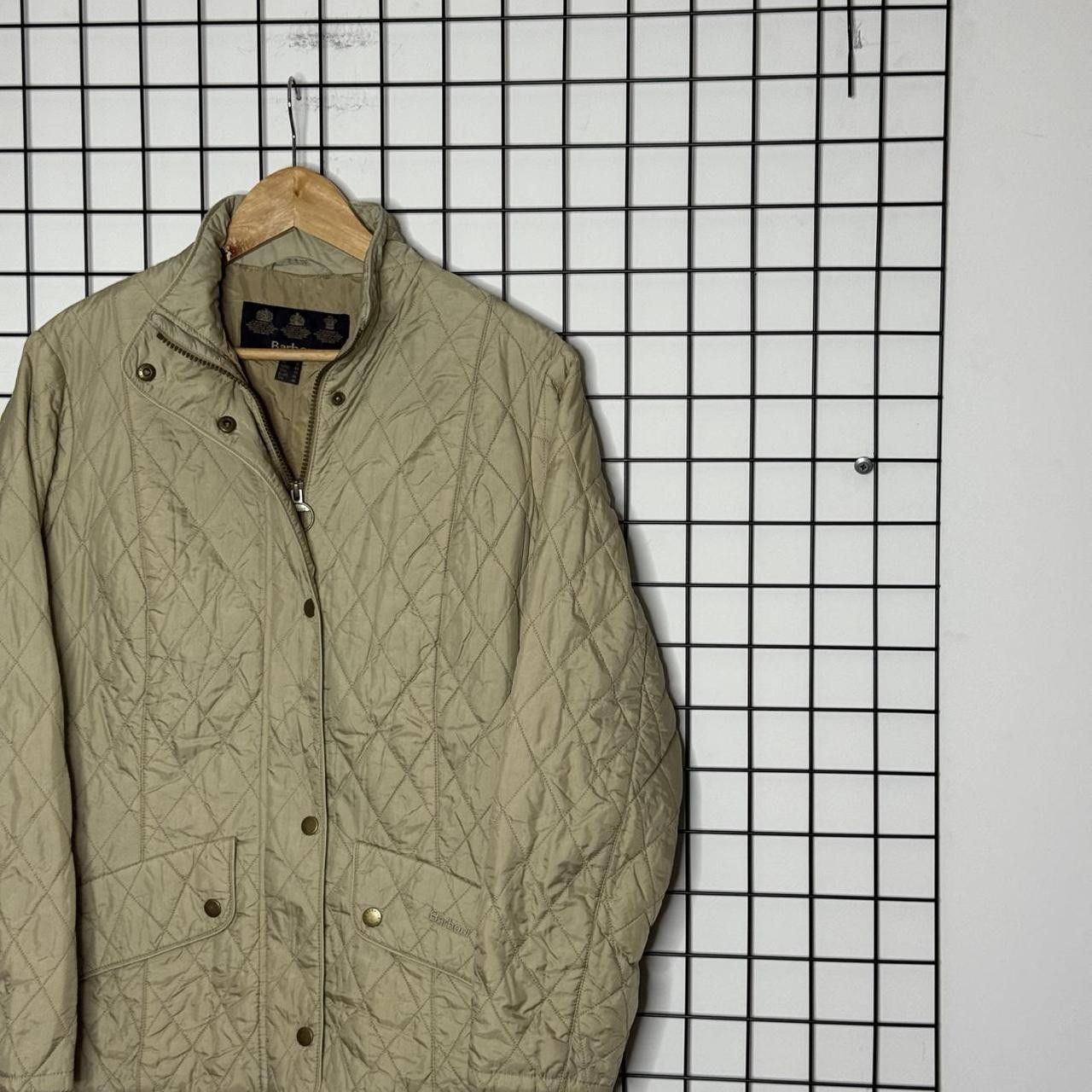 Barbour Barbour Quilted Jacket Womans Beige Size XXL / US 16-18 / IT 52-54 - 4 Thumbnail
