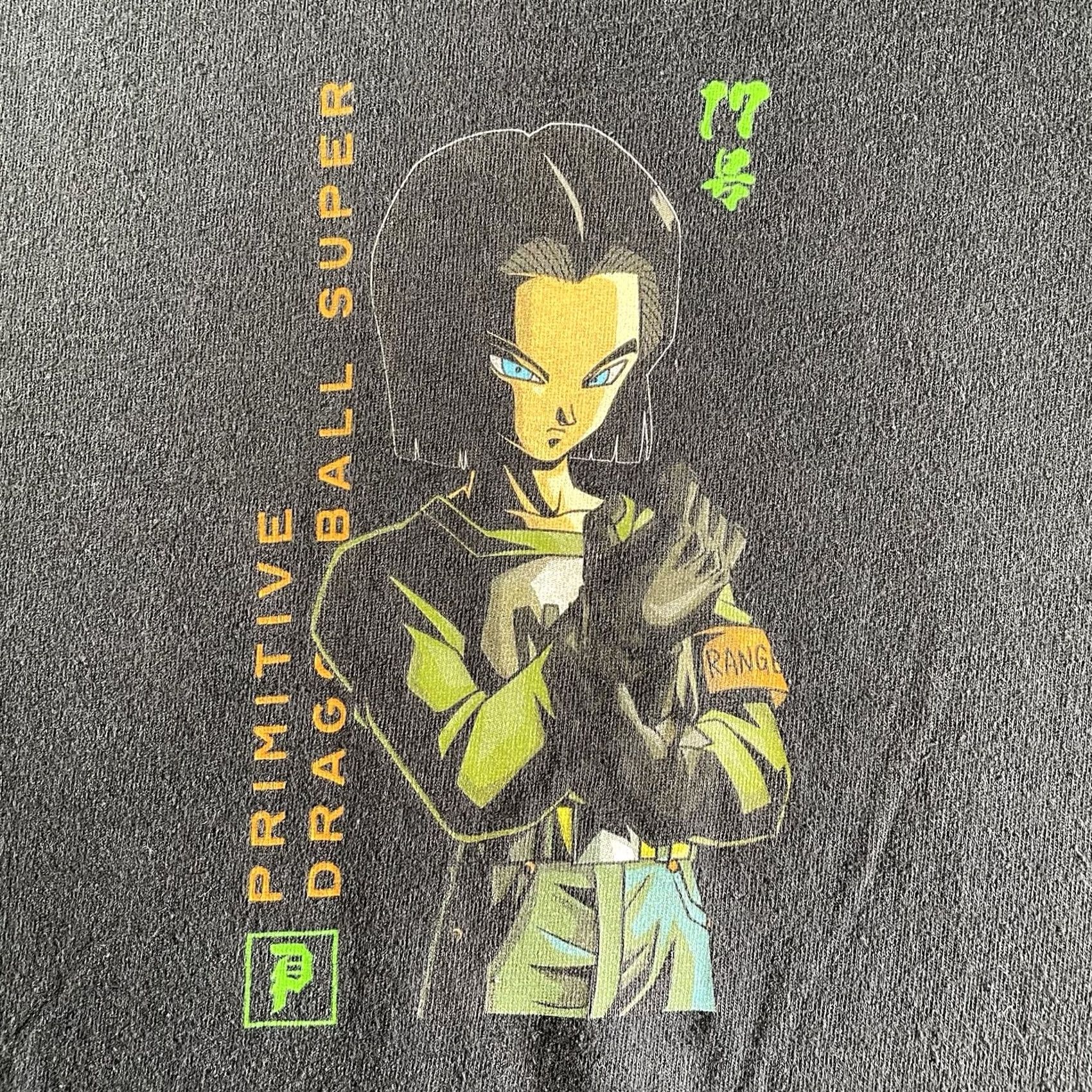 Primitive Primitive Dragon Ball Z Shirt Mens L Short Sleeve Crew Neck Black Cotton Graphic Print Logo Knit T-Shirt Anime Cartoon Classic 90s Theme Men Size US L / EU 52-54 / 3 - 4 Thumbnail