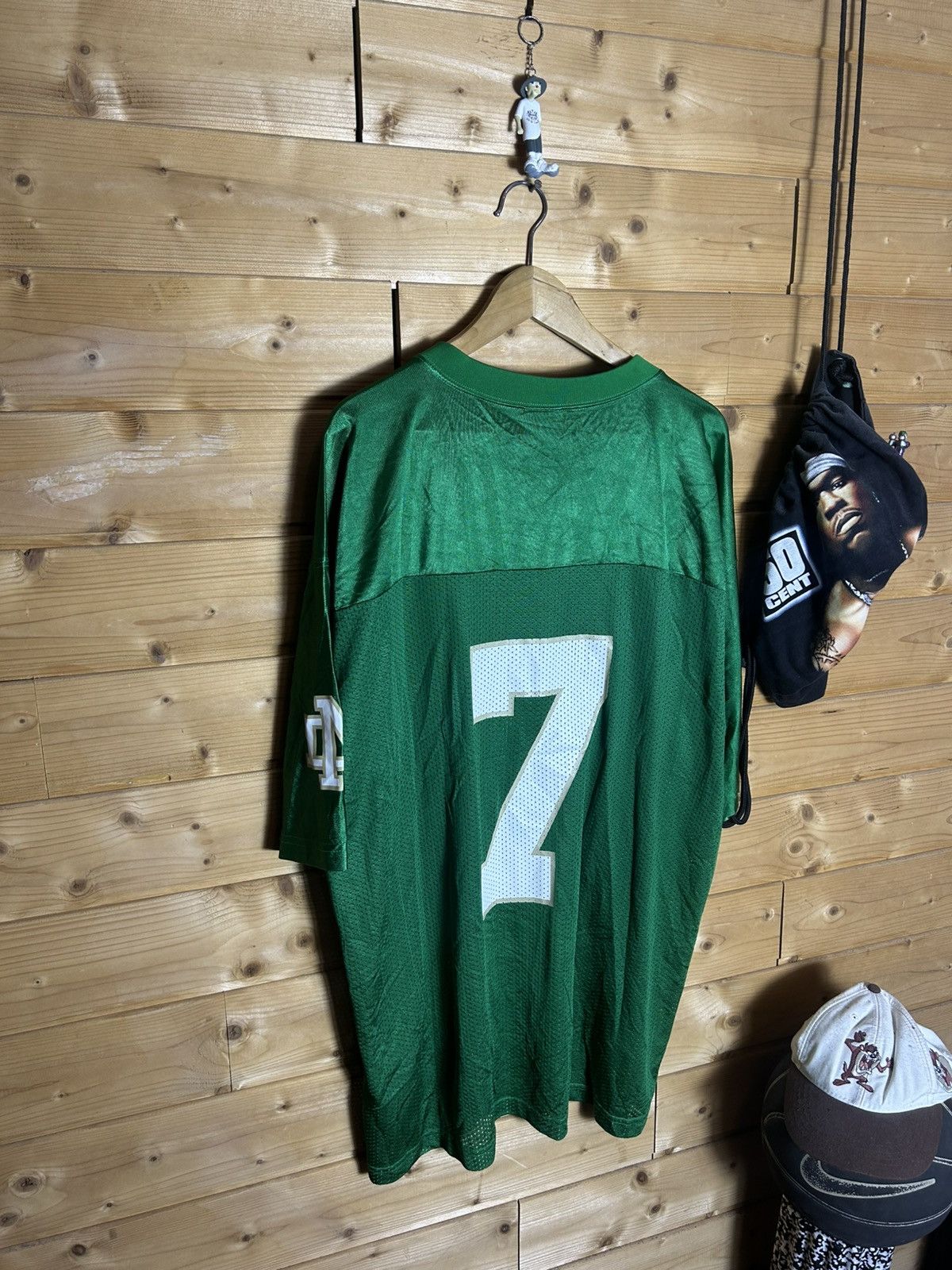 Adidas Vintage Adidas Notre Dame jersey Size US XXL / EU 58 / 5 - 10 Thumbnail