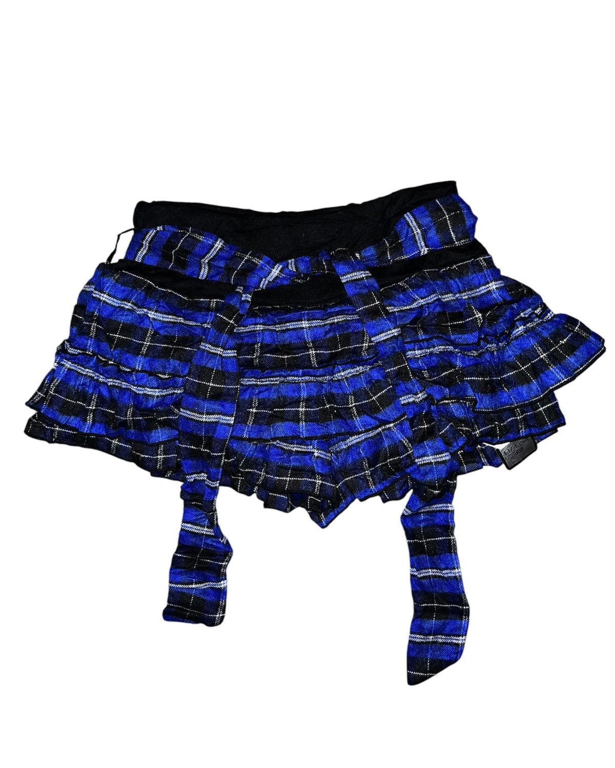 LIZ LISA Liz Lisa Doll tartan big bow tie layered skirts 💙 Size 25" / US 0 / IT 36 - 2 Thumbnail