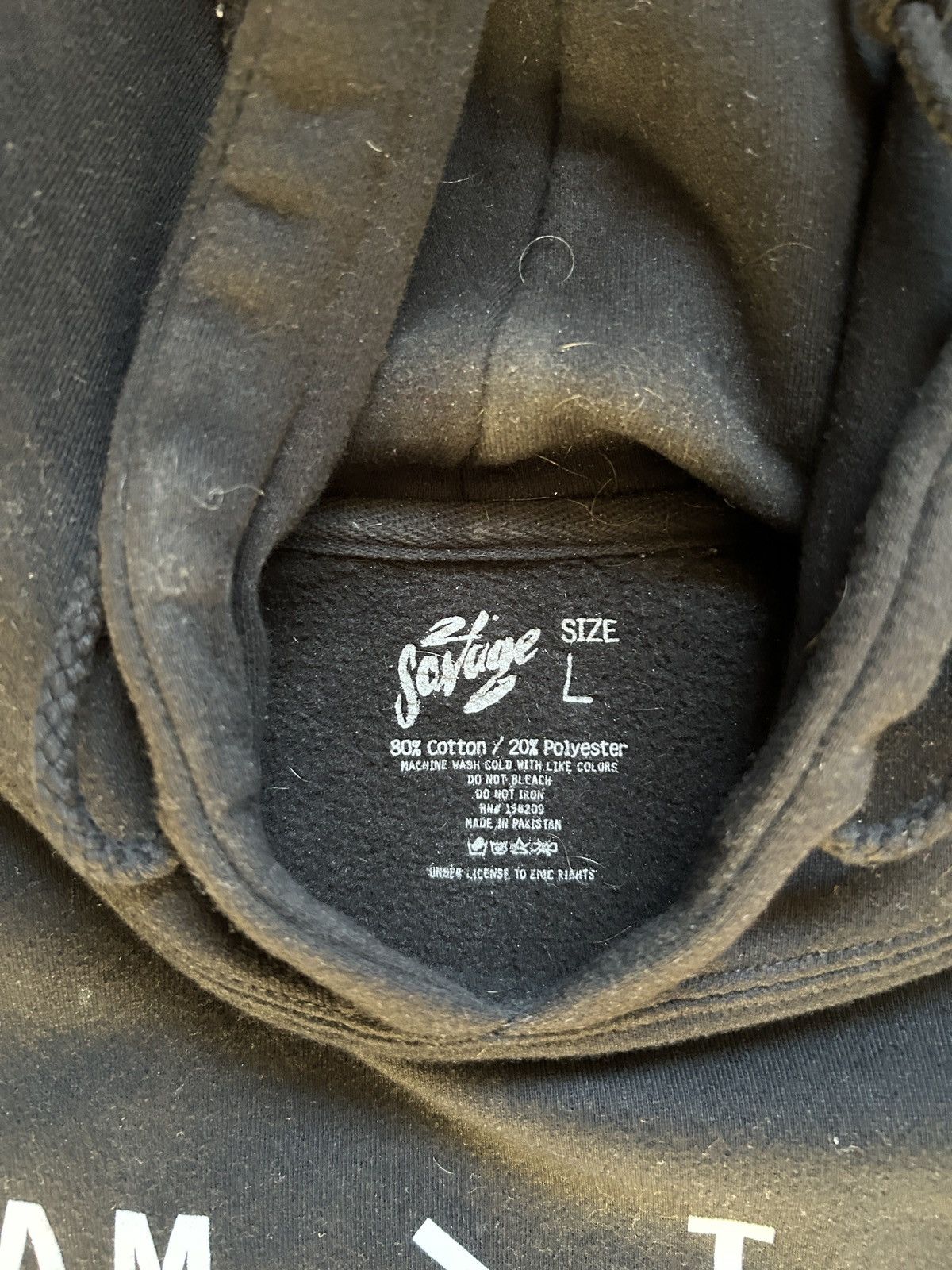 Other 21 Savage I am I was Tour Hoodie Size US L / EU 52-54 / 3 - 2 Thumbnail