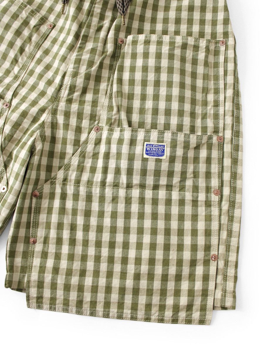 Kapital Kapital Ox Check W Knee SHORTS size 4 Size US 36 / EU 52 - 4 Thumbnail