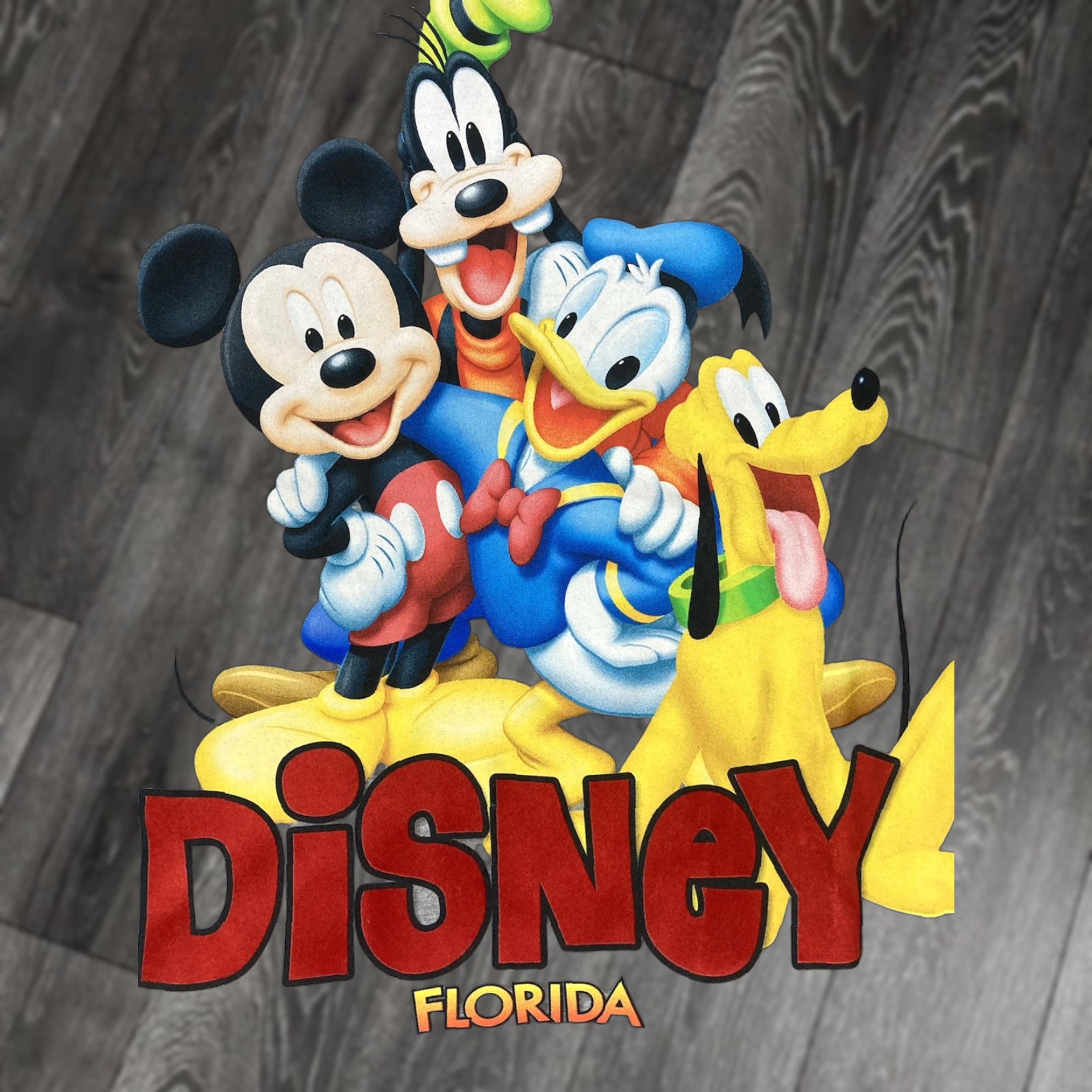 Disney VINTAGE Disney Mickey Mouse And Friends Graphic T-shirt Men XL Gray Short Sleeve Size US XL / EU 56 / 4 - 1 Thumbnail