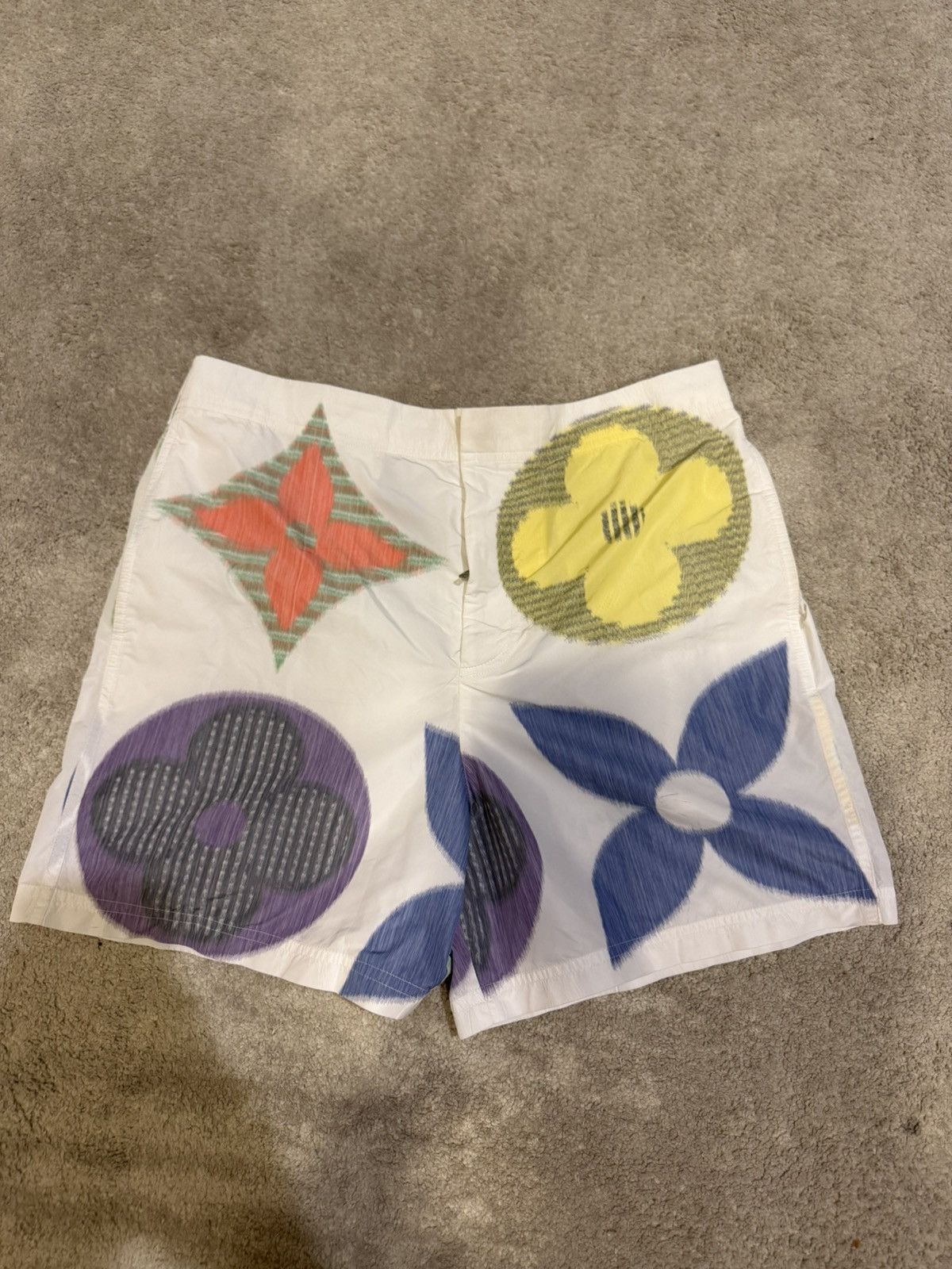 Louis Vuitton Louis Vuitton Monogram Swim Shorts Virgil Abloh Size US 40 / EU 56 - 1 Thumbnail