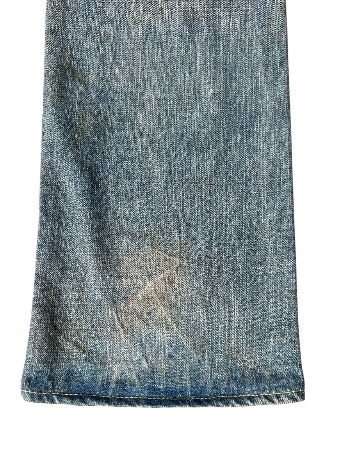 Eternal ETERNAL Japan Buttonfly Distressed Aging Mud Denim Jeans Size US 34 / EU 50 - 21 Thumbnail