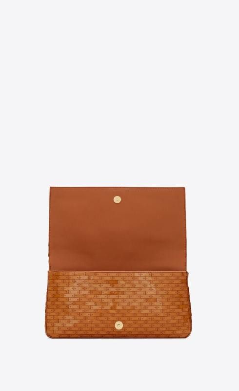 Saint Laurent Paris o1bcso1str0325 Size: OS/Kate Supple 99 Chain Bag in Brown Size ONE SIZE - 3 Thumbnail
