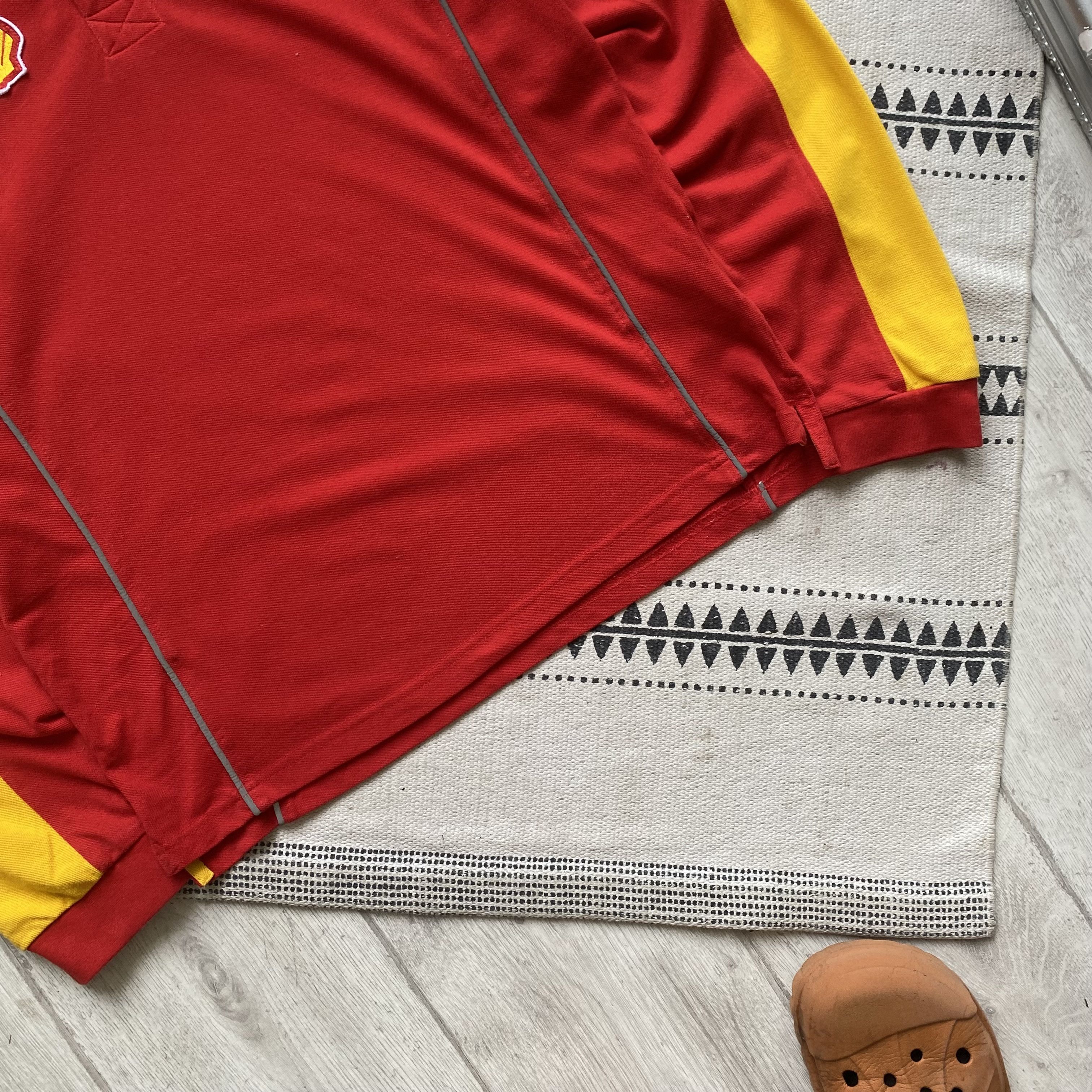 Ferrari 🏎️ Vintage F1 Racing Ferrari longsleeve Shell jersey Rugby Size US S / EU 44-46 / 1 - 4 Thumbnail