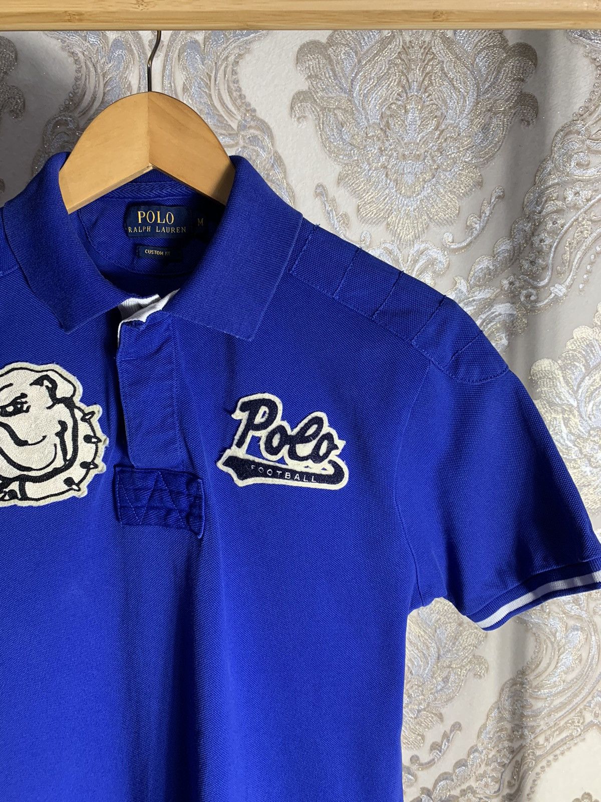 Polo Ralph Lauren × Vintage VERY RARE POLO RALPH LAUREN BULLDOG 67 FOOTBALL Y2K 90s RARE Size US M / EU 48-50 / 2 - 2 Thumbnail