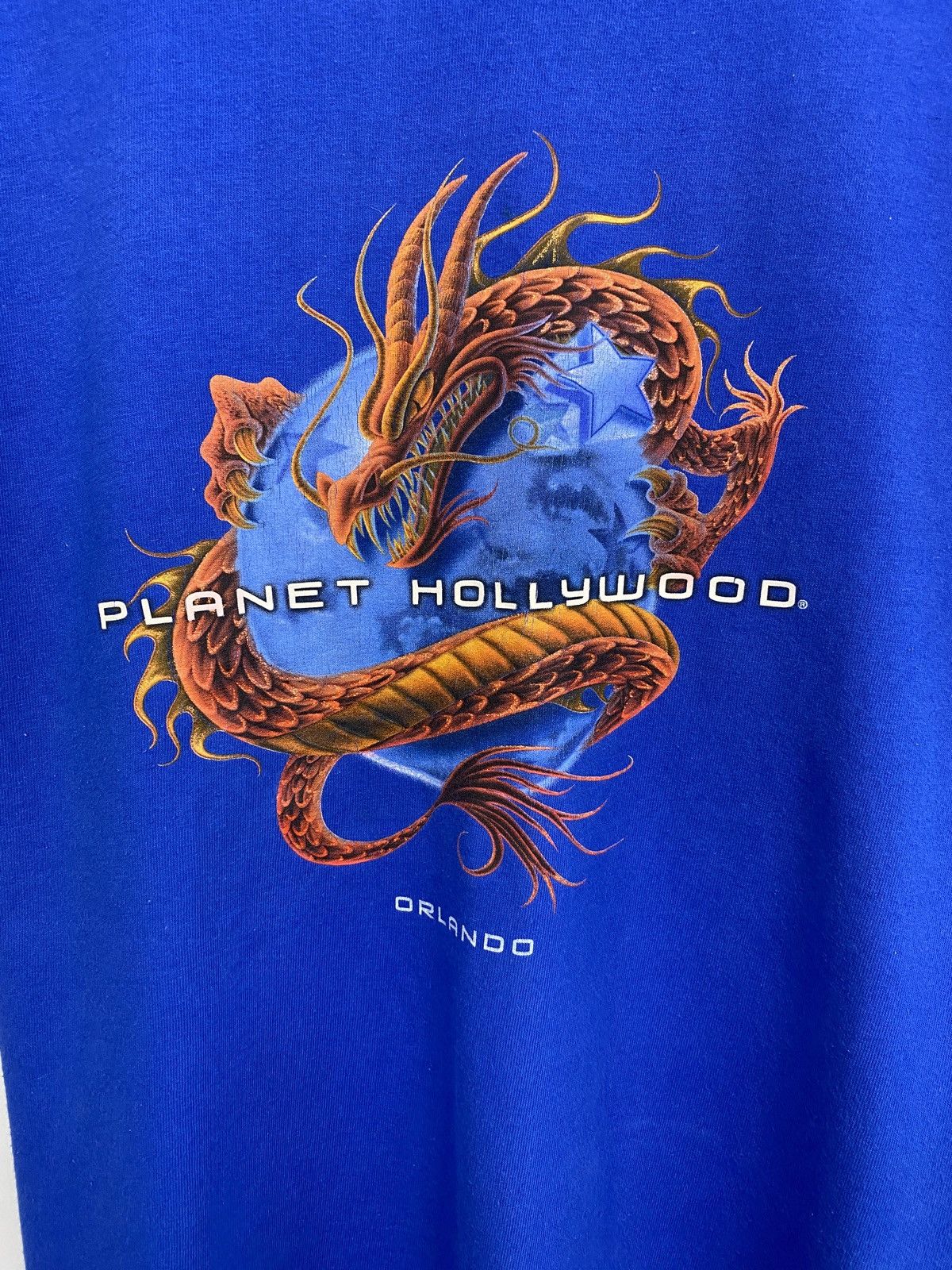 Planet Hollywood 🇺🇸 Vintage 1998 Planet Hollywood Orlando Japan Style T-Shirt Size US XL / EU 56 / 4 - 4 Thumbnail