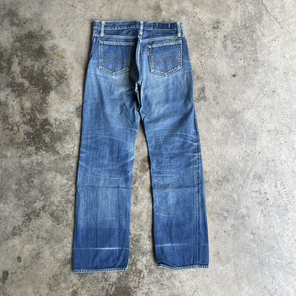 Edwin Vintage 90s Edwin Stoned Washed Distress Denim Jeans Size US 29 - 4 Thumbnail