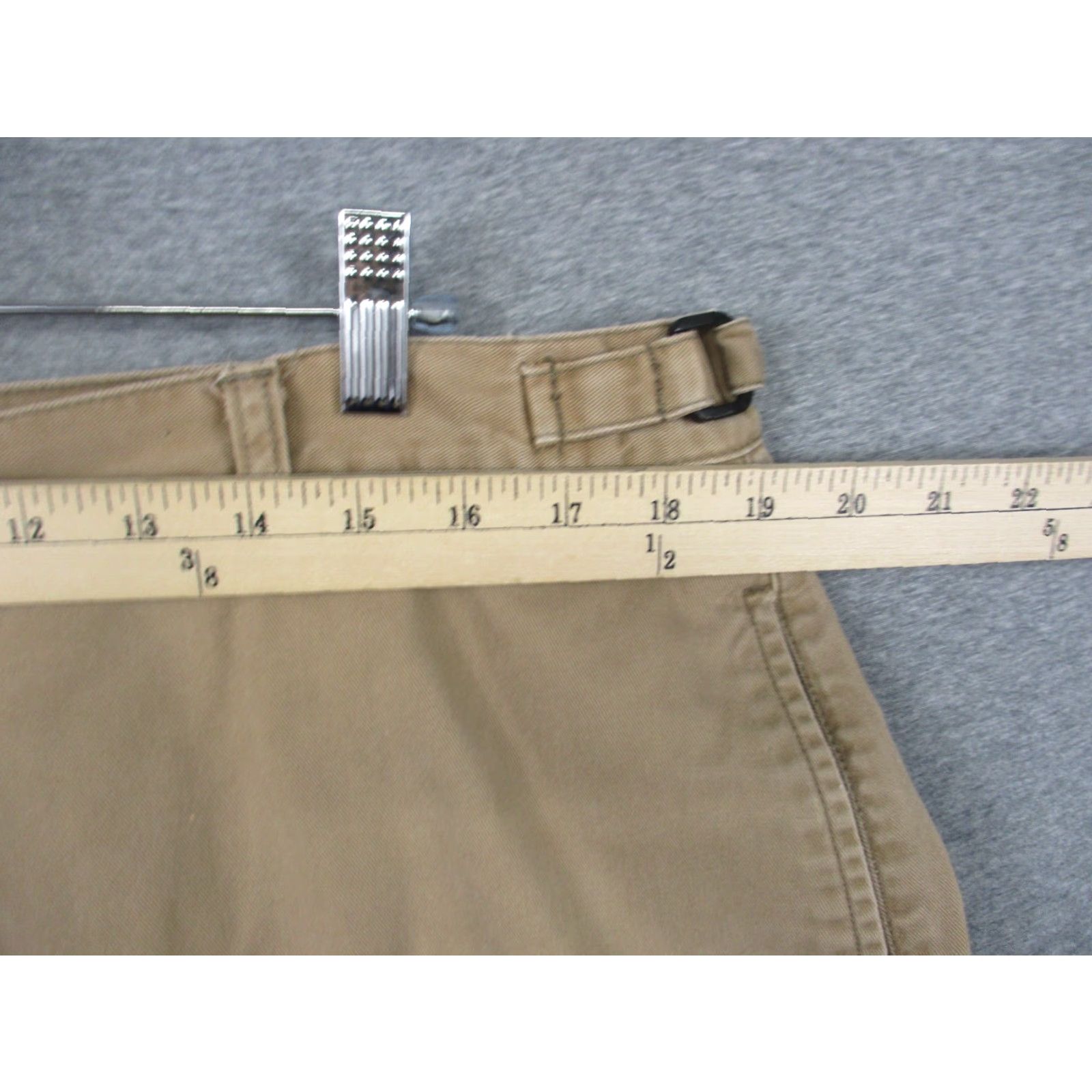 Chaps Vintage Chaps Ralph Lauren Cargo Shorts Mens 38 Khaki Flat Front Size US 38 / EU 54 - 5 Thumbnail