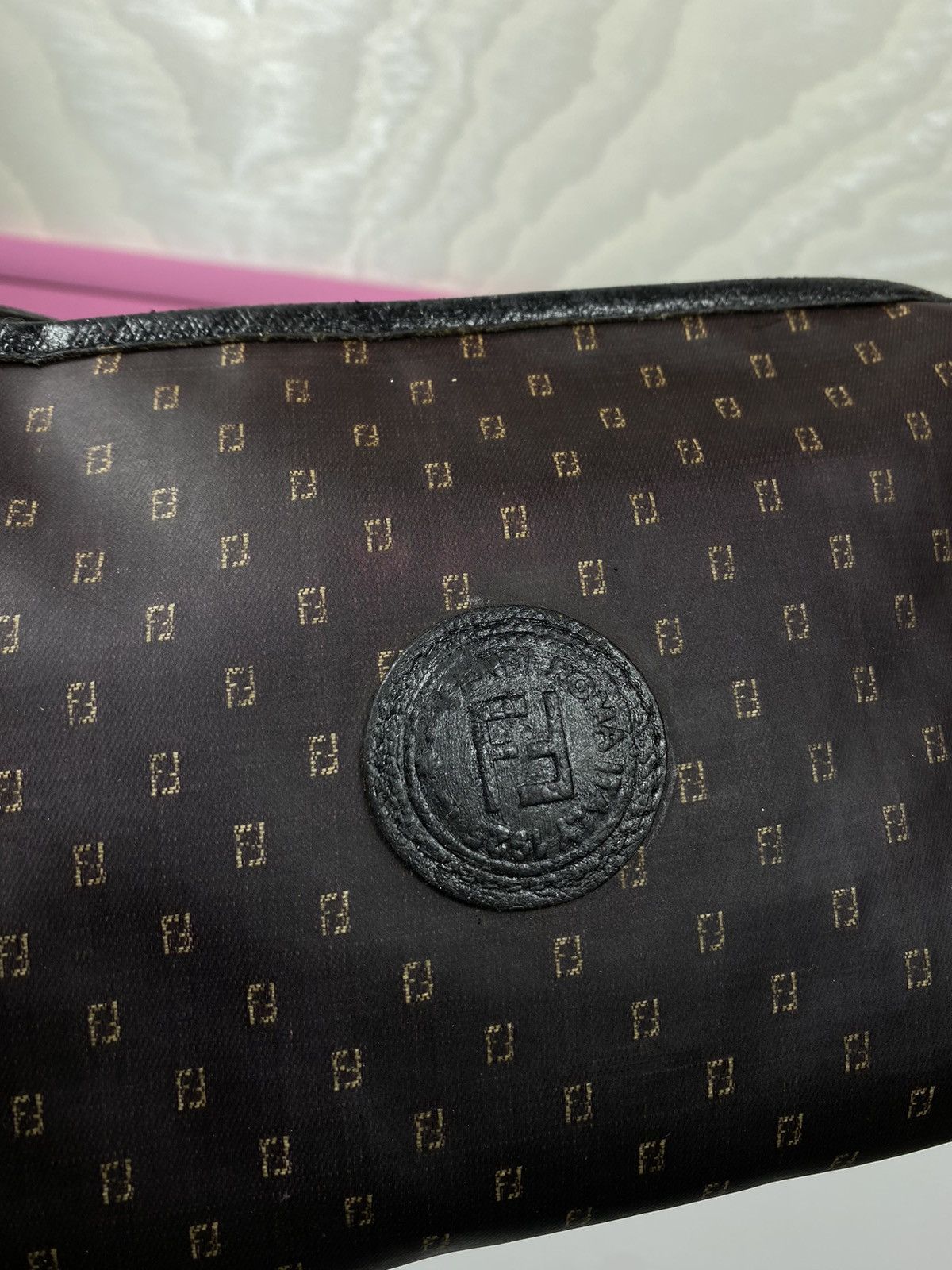 Fendi × Vintage Fendi Sas Zucchino mini bag Size ONE SIZE - 6 Thumbnail