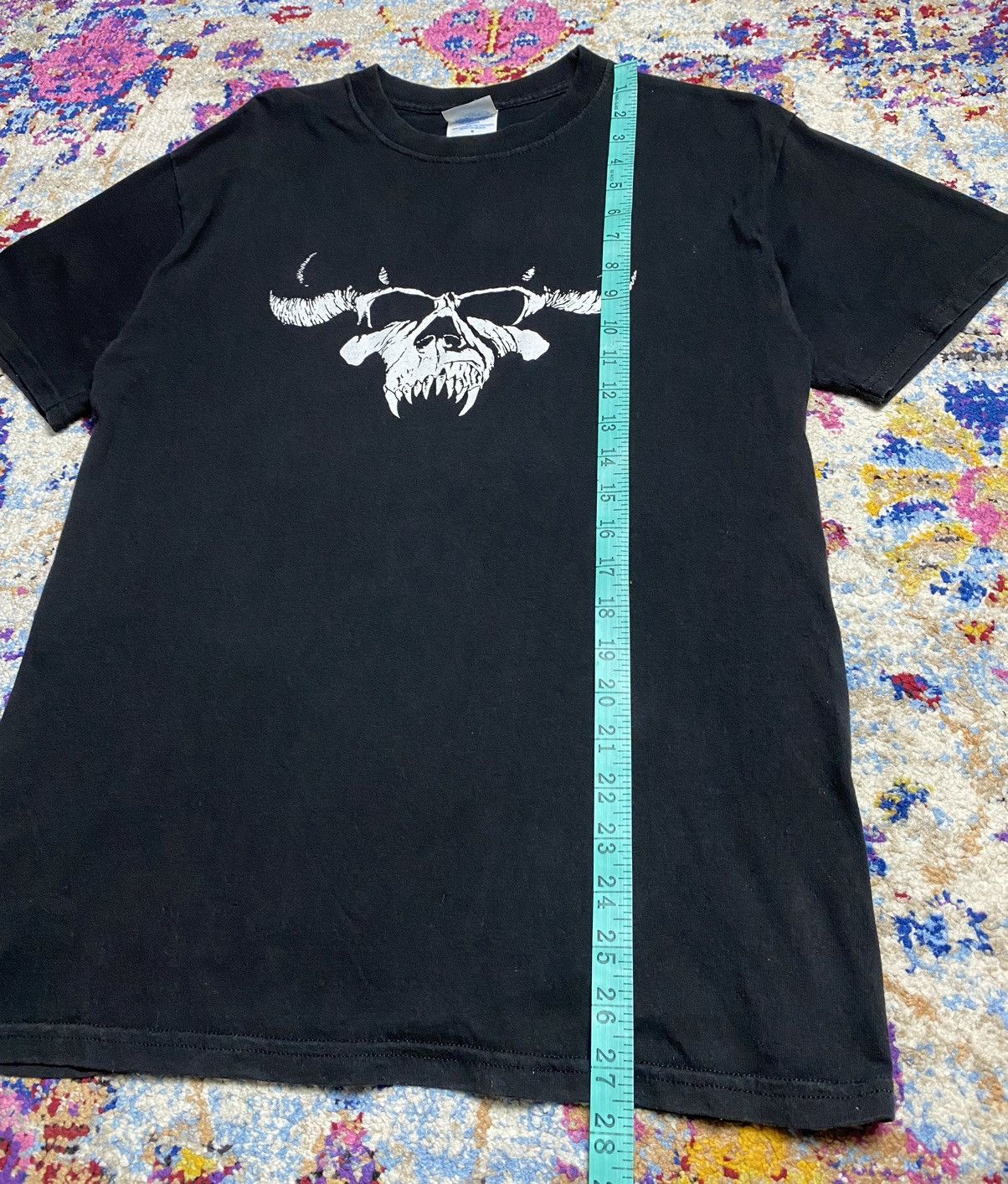 Band Tees 90s Danzig 4 Tour Classic White Skull Logo T Shirt Size US M / EU 48-50 / 2 - 7 Thumbnail