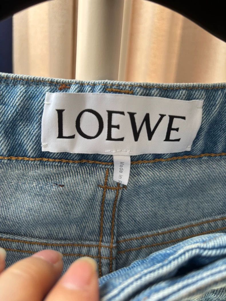 Loewe LOEWE Cowboy plaid trousers Size 24" / US 00 / IT 34 - 4 Thumbnail