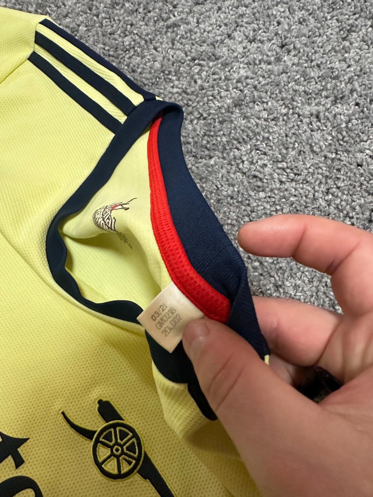 Adidas Adidas Arsenal 2021-22 AWAY Footall Shirt Soocer Jersey XXL Size US XXL / EU 58 / 5 - 6 Thumbnail