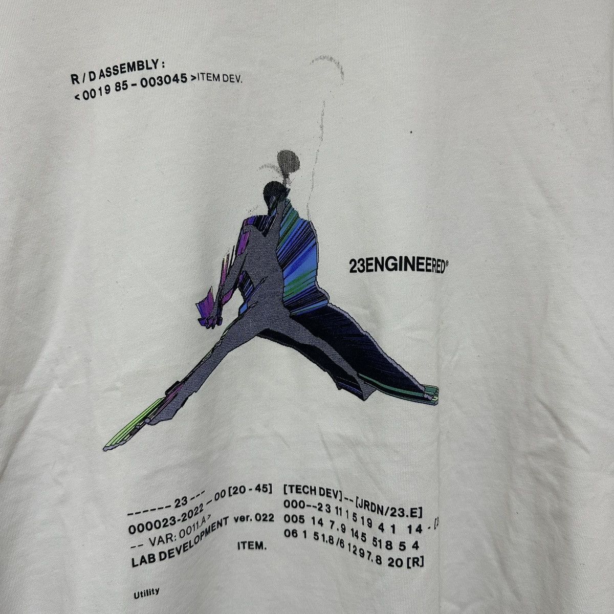 Jordan Brand Air Jordan 23 Engineered Logo Tshirt Size US XL / EU 56 / 4 - 3 Thumbnail