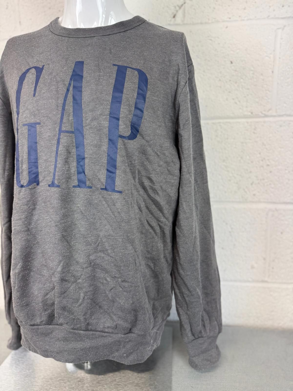 Gap GAP Men's Gray Long Sleeve Sweatshirt Size M Size US M / EU 48-50 / 2 - 4 Thumbnail