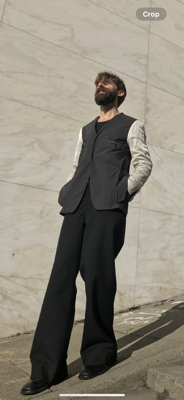 Prada Prada Milano Tech Blazer – Dark Charcoal – Size 48 Size 38R - 1 Thumbnail