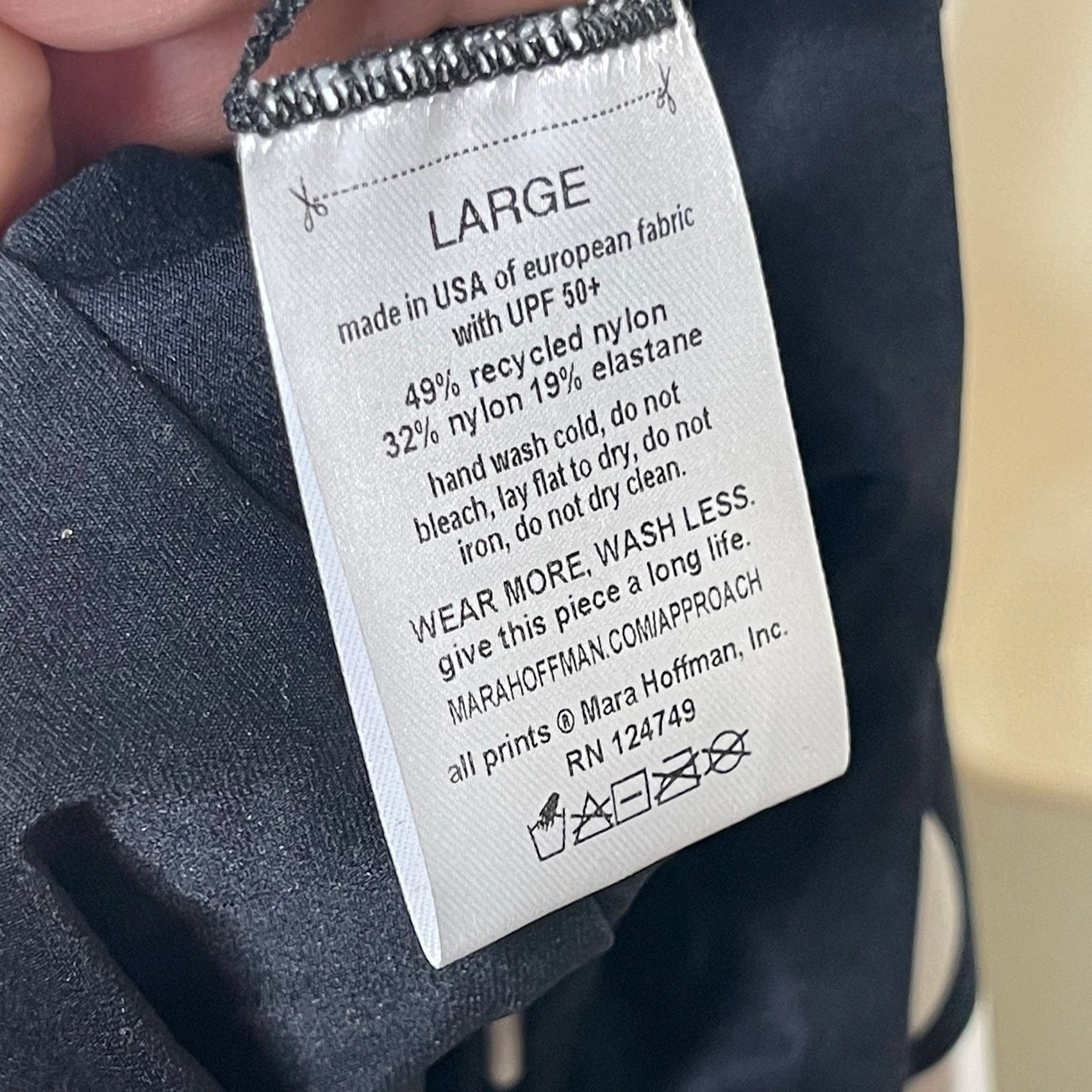 Mara Hoffman NWT MARA HOFFMAN Gabriela One Piece in black & white sz L Size L / US 10 / IT 46 - 7 Thumbnail