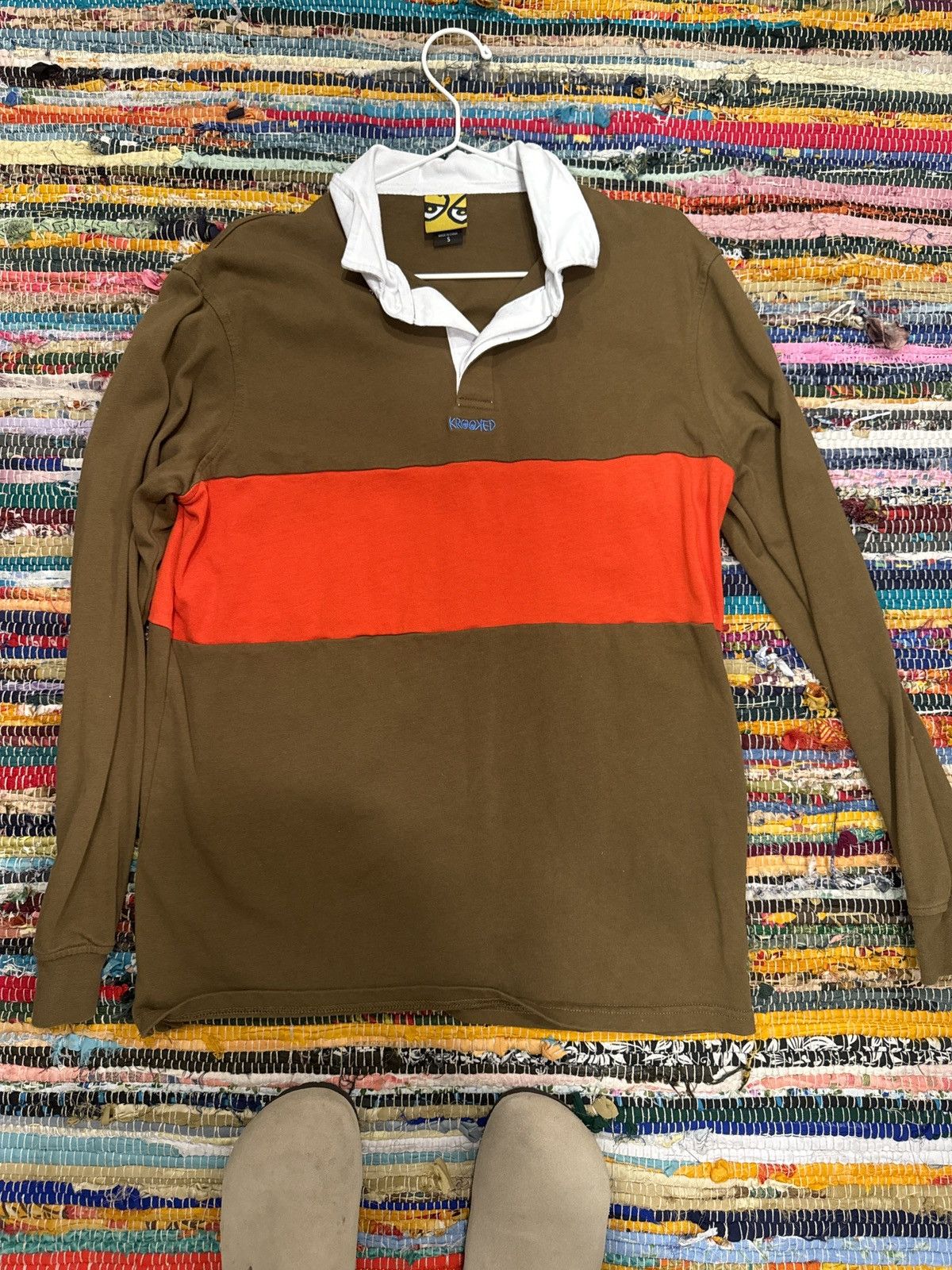 Krooked Krooked Men’s Polo Shirt Size US S / EU 44-46 / 1 - 1 Thumbnail