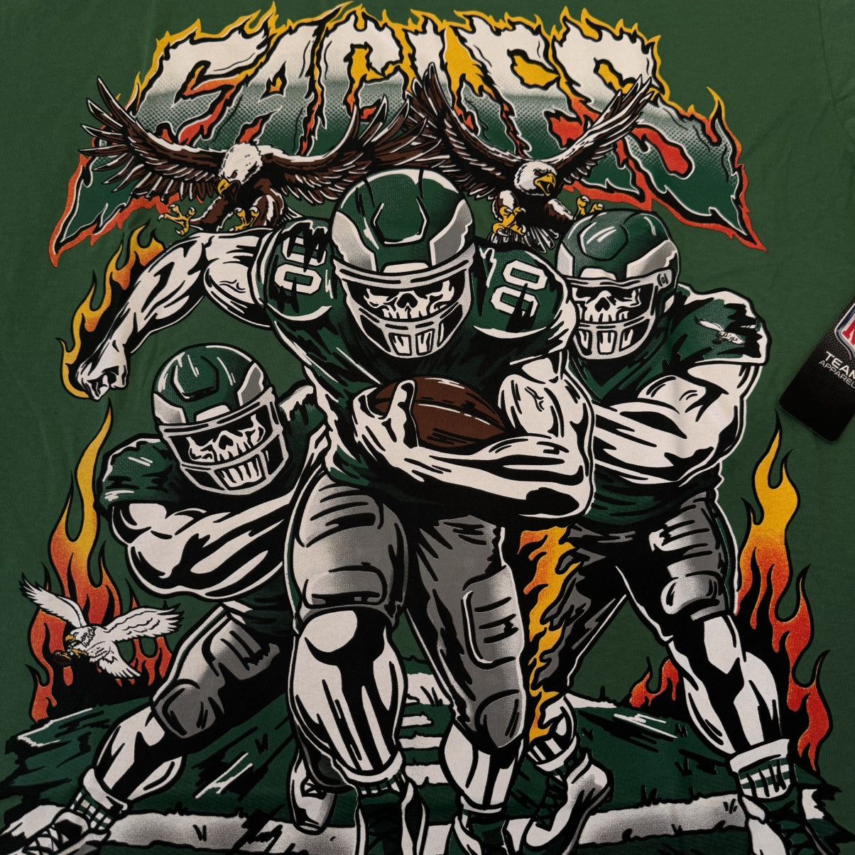 Warren Lotas Warren Lotas NFL Philadelphia Eagles Push T-Shirt Size US XL / EU 56 / 4 - 3 Thumbnail