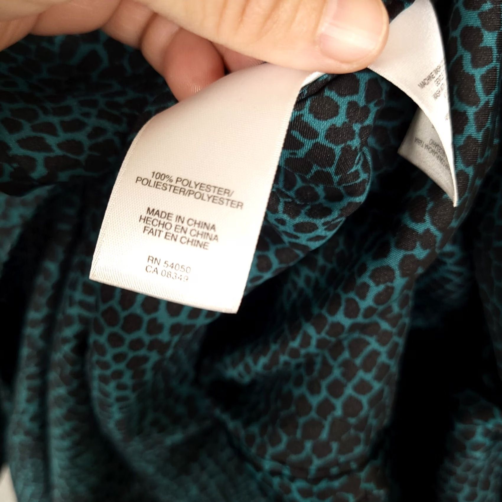 Jones New York Jones New York Womens Animal Print Button Up Dress Size 4 Size S / US 4 / IT 40 - 6 Thumbnail