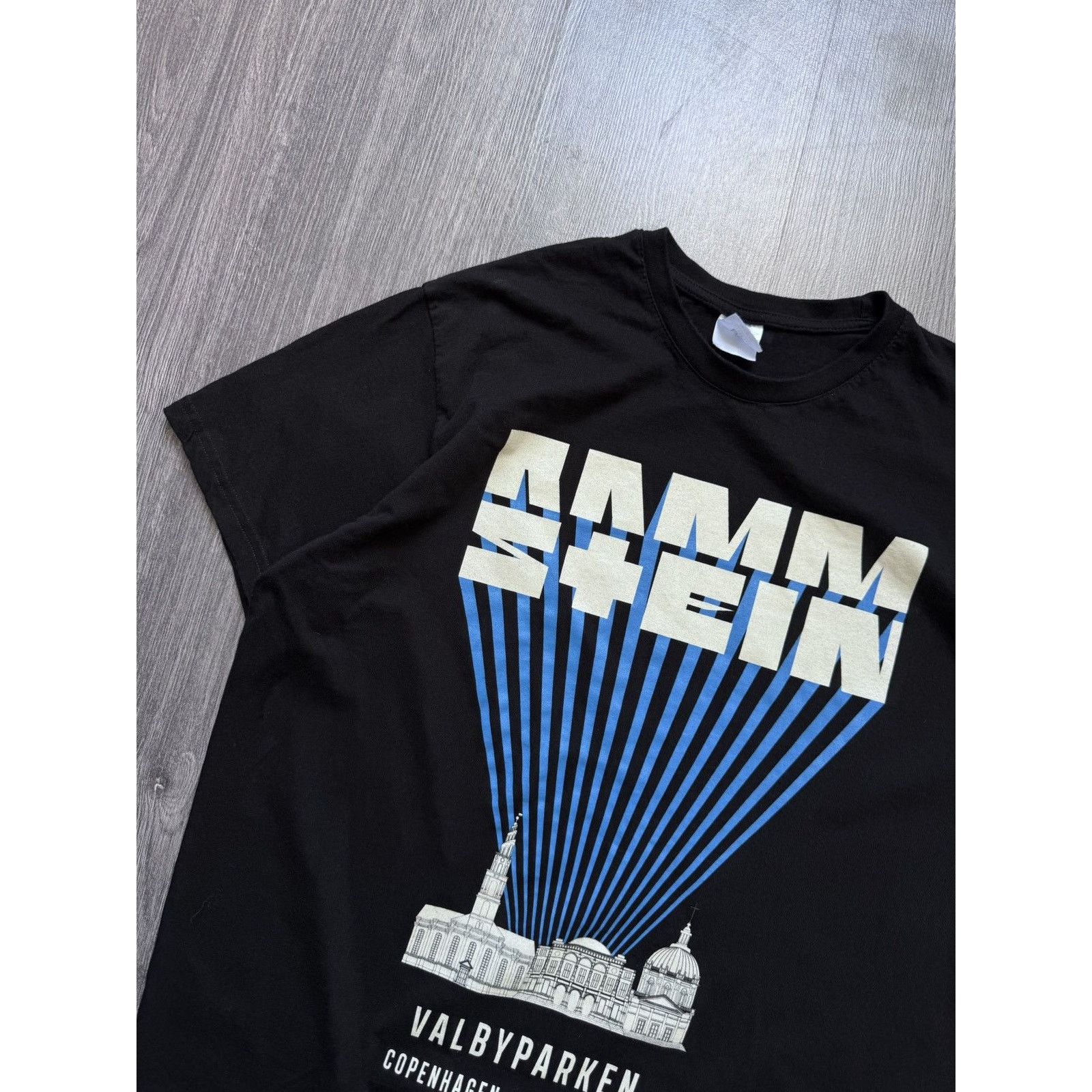 Band Tees × Vintage Rare! Rammstein 2024 Tour T-shirt Size US XL / EU 56 / 4 - 2 Thumbnail