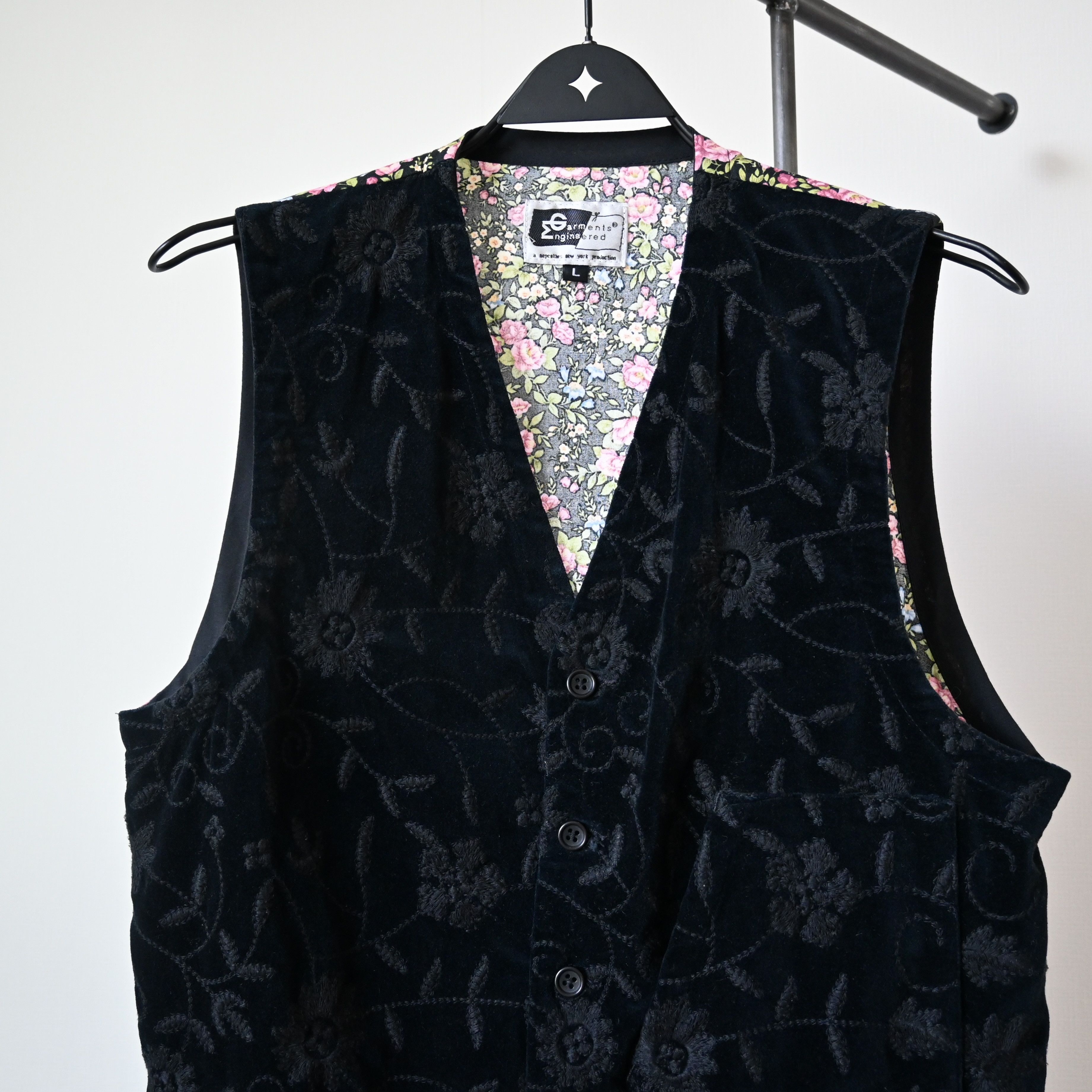 Engineered Garments Vintage Engineered Garments floral patterned vest Size US L / EU 52-54 / 3 - 5 Thumbnail