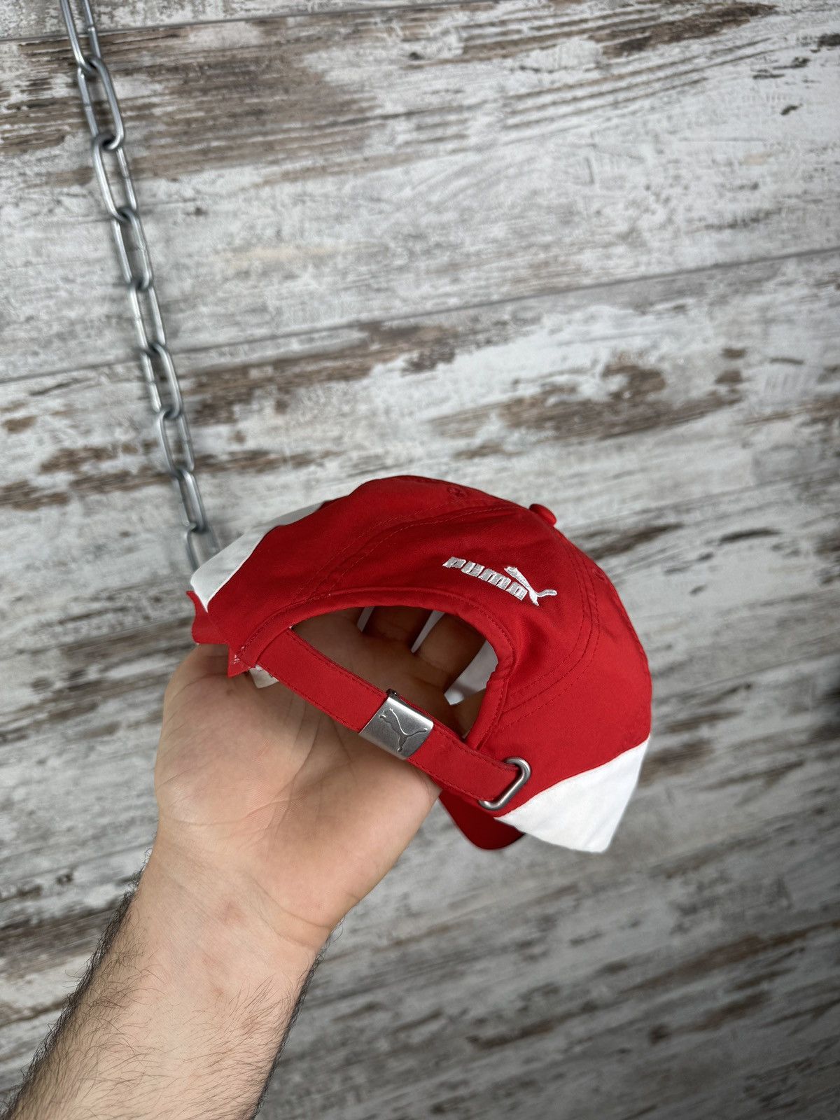 Ferrari × Puma Mens Vintage Puma Ferrari racing hats cap Italy Italia Size ONE SIZE - 4 Thumbnail