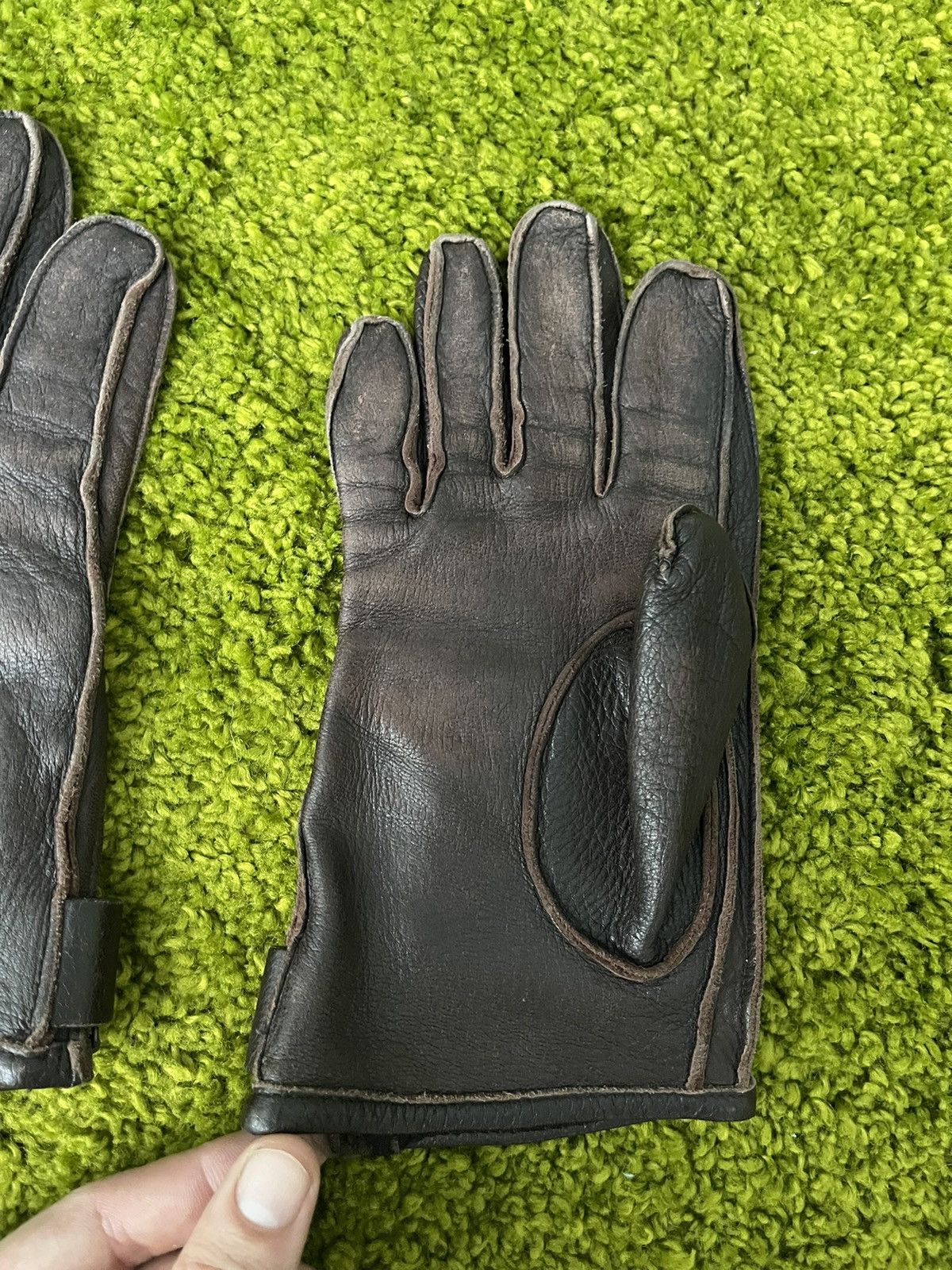 Gucci × Tom Ford Gucci archive real leather gloves Size 32 - 4 Thumbnail