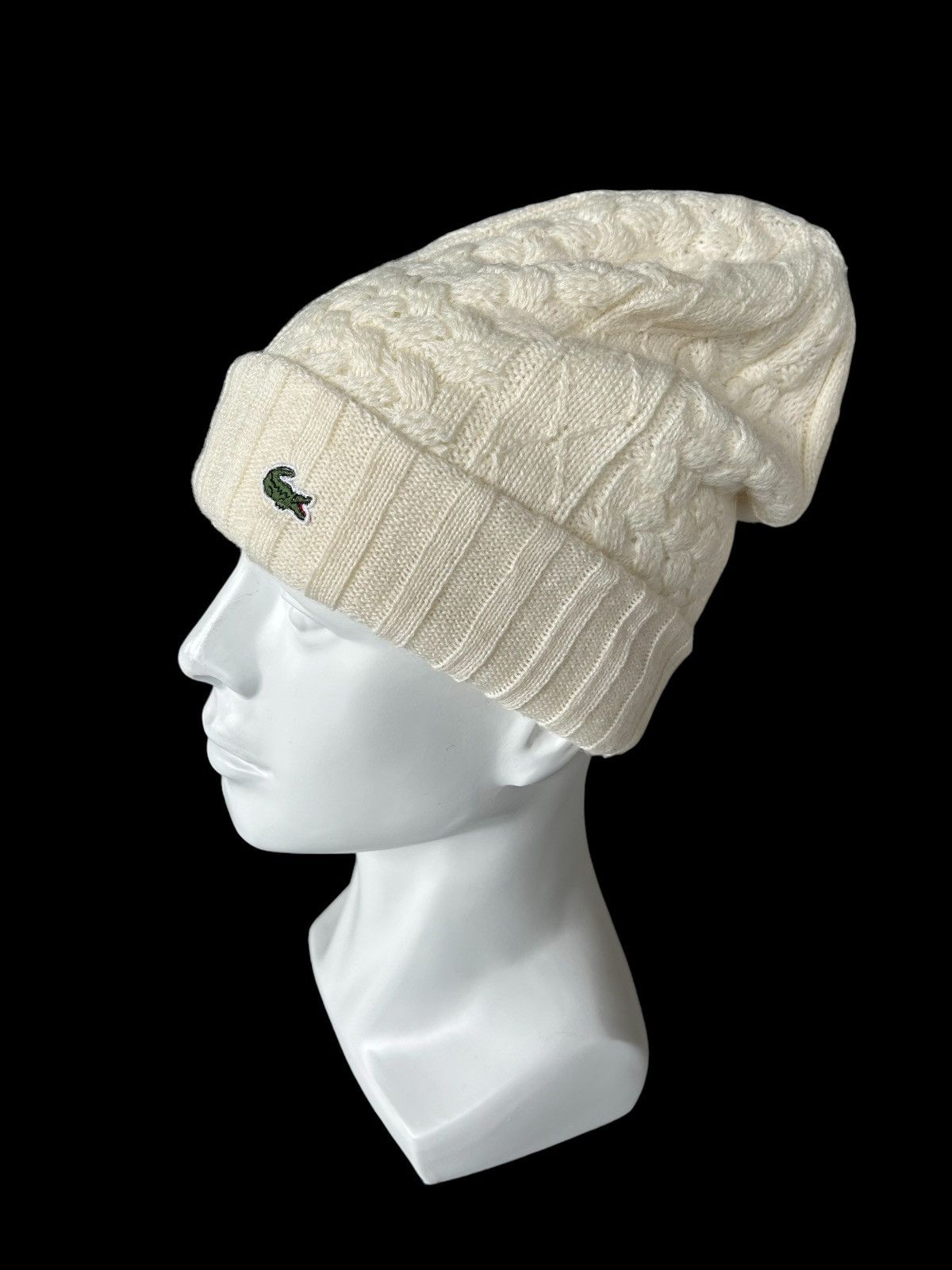 14th Addiction × Japanese Brand × Lacoste Lacoste Beanie Hats Size ONE SIZE - 1 Thumbnail
