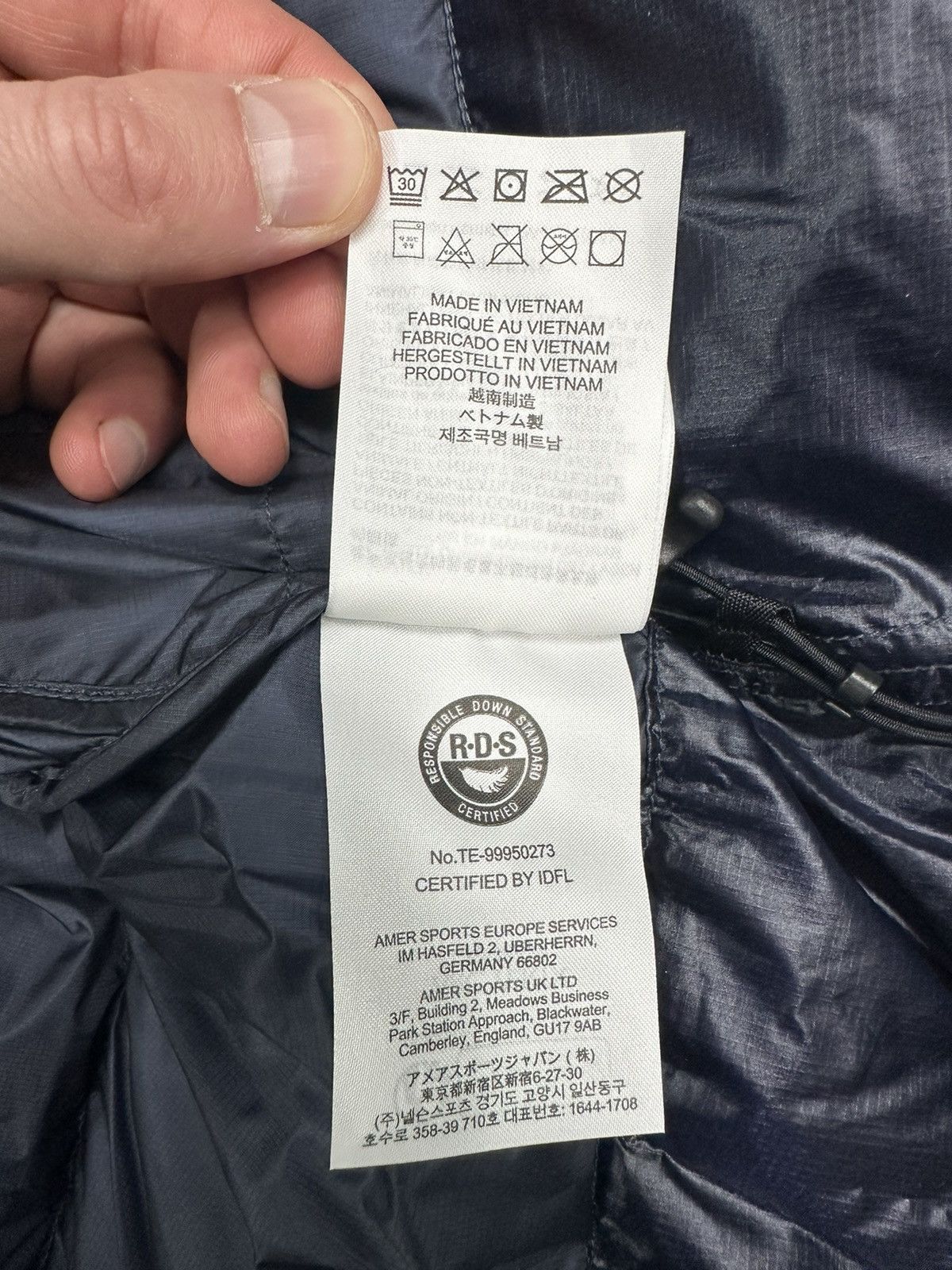 Arc'teryx Arcteryx Cerium Hoody Men’s Down Jacket Blue Color Size L/XL Size US XL / EU 56 / 4 - 13 Thumbnail
