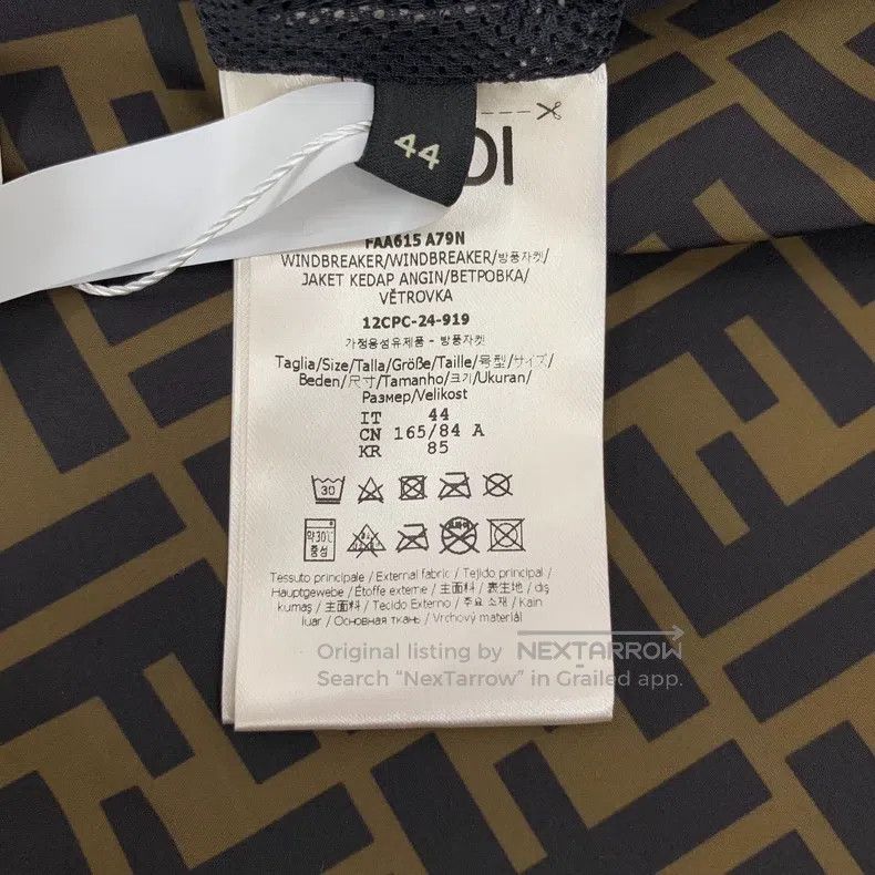 Fendi Fendi Deep brown logo letter full print reversible hooded Size M / US 6-8 / IT 42-44 - 6 Thumbnail