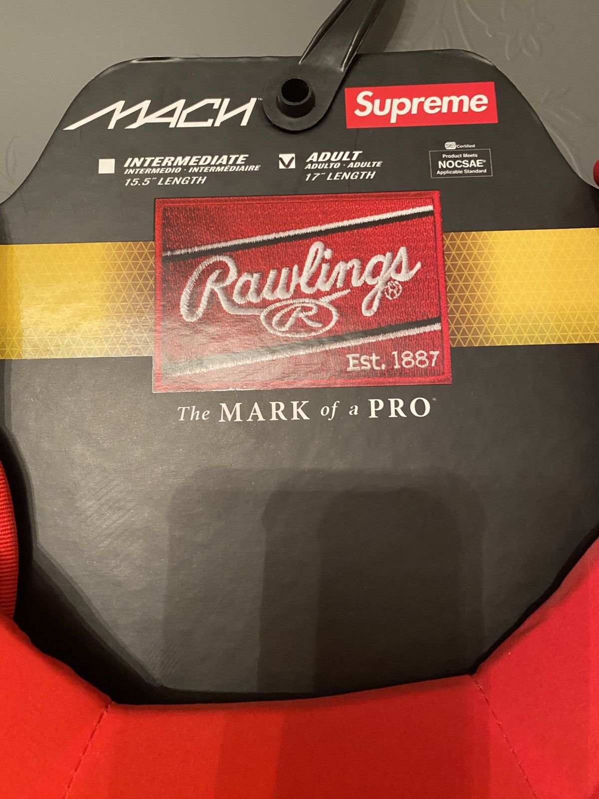 Supreme Supreme/Rawlings Catcher’s Chest Protector Size ONE SIZE - 6 Thumbnail