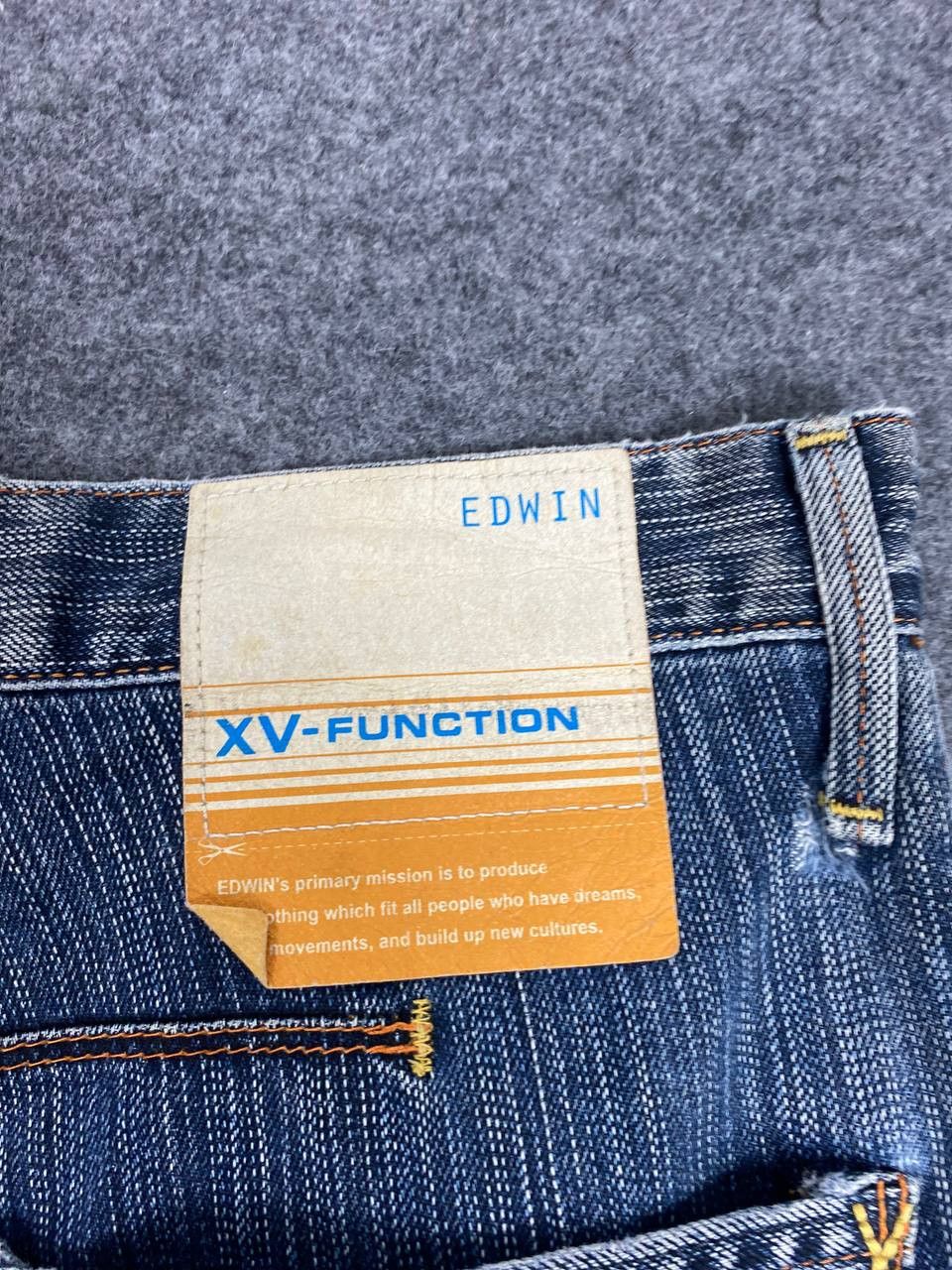 Edwin edwin-xv function curved leg denim nice design Size US 32 / EU 48 - 5 Thumbnail