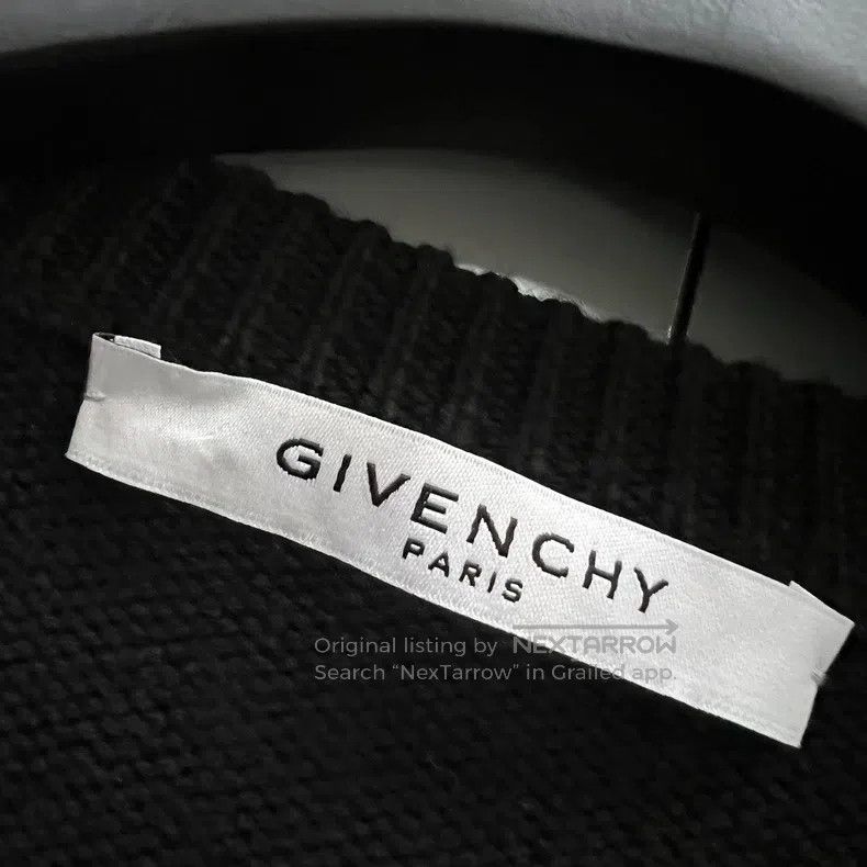 Givenchy Givenchy Color Blocked Big Logo Printed Knit Shirt Size US XS / EU 42 / 0 - 3 Thumbnail