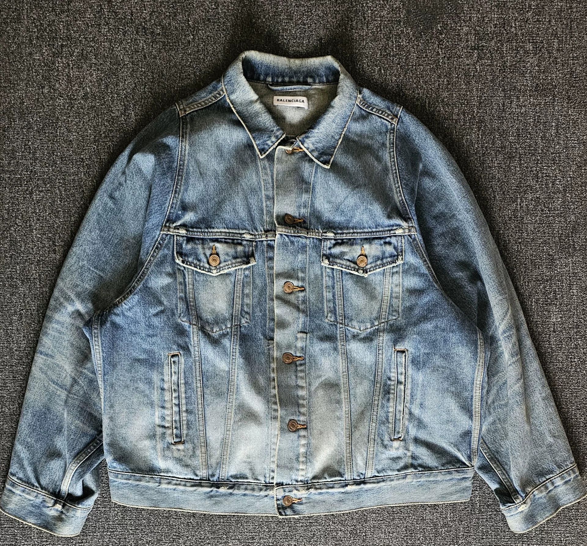 Balenciaga BNWT Balenciaga Oversized Kimono Judo Denim Jacket