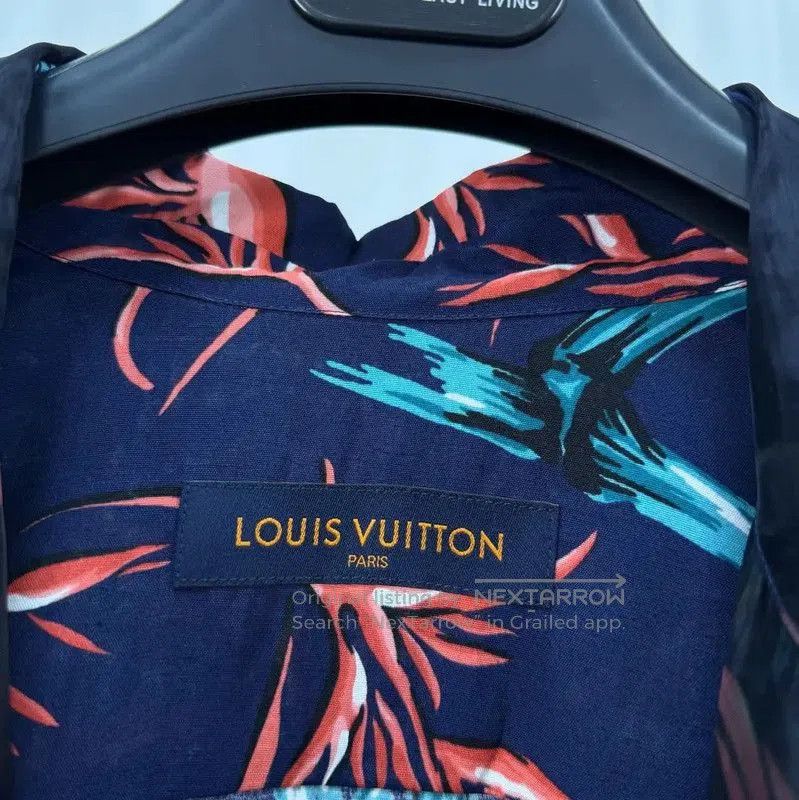 Louis Vuitton Louis Vuitton Summer Floral Logo Short Sleeve Shirt . Size US S / EU 44-46 / 1 - 5 Thumbnail