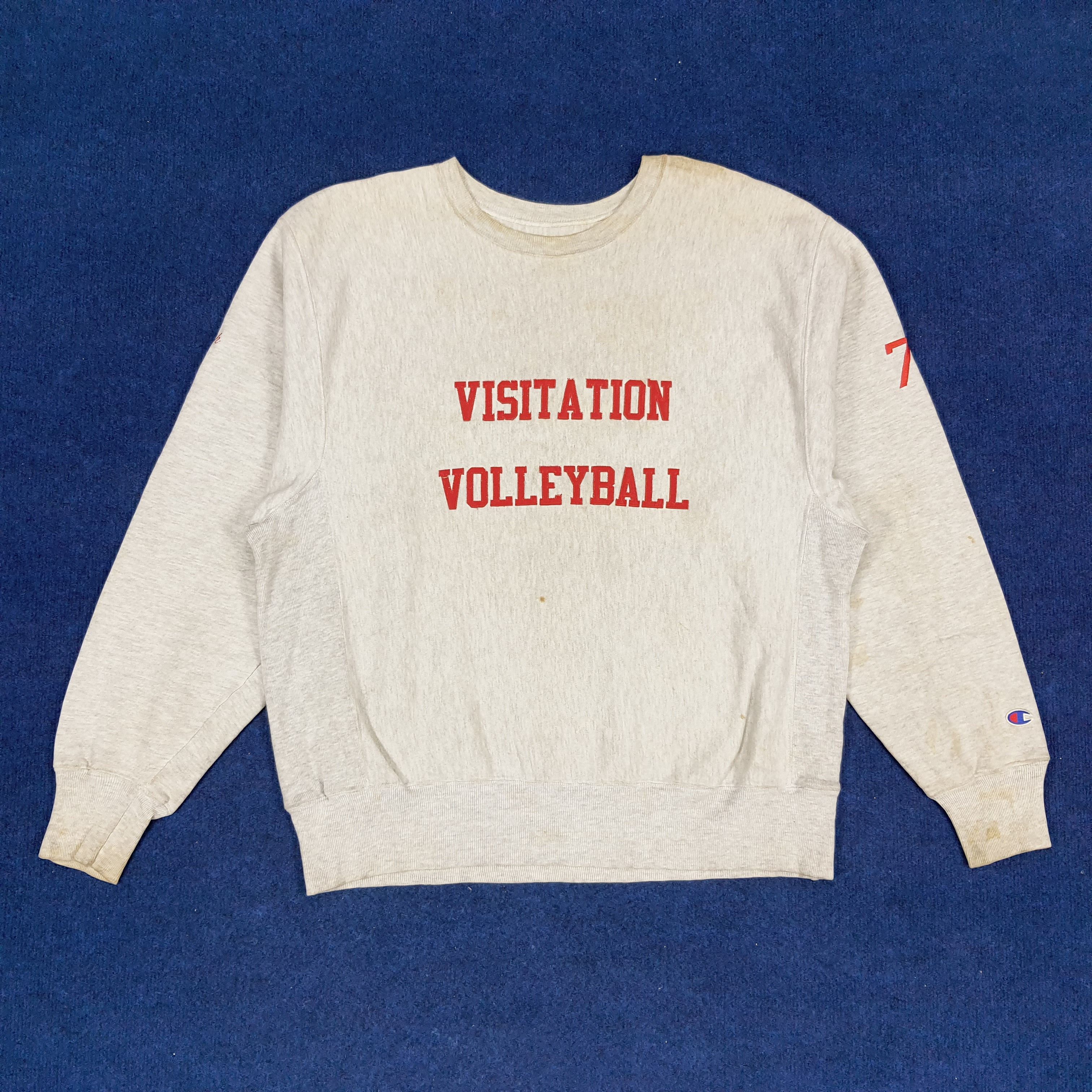 Champion × Vintage Vintage Visitation Volleyball Sports Sweatshirts Size US L / EU 52-54 / 3 - 1 Thumbnail