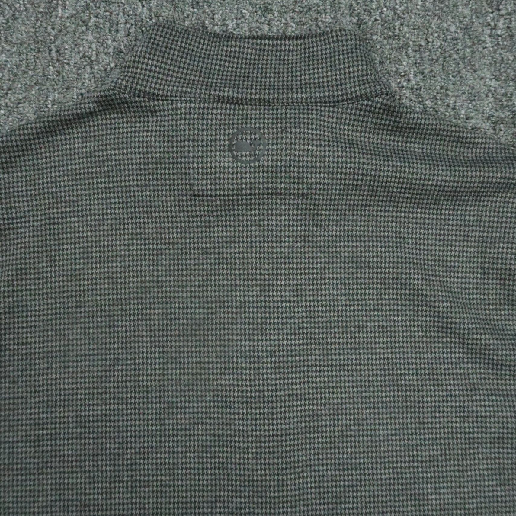 Vineyard Vines Vineyard Vines Pullover Mens Adult Medium Gray Houndstooth 1/4 Zip Stand-Up Mock Neck Long Sleeve Size US M / EU 48-50 / 2 - 5 Thumbnail