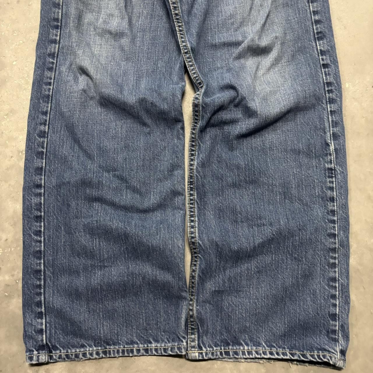 Polo Ralph Lauren × Vintage Crazy Vintage Y2K/2000s Grunge Dark Wash Polo Ralph Lauren Denim Jeans! Size US 35 - 6 Thumbnail
