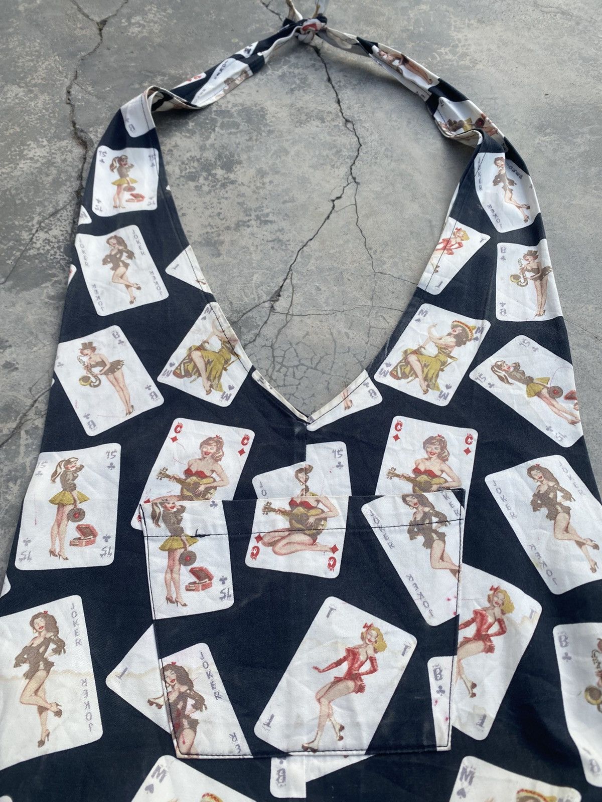 Hysteric Glamour Vintage 🔥 JOKER GIRLS 🔥 Sling Bag Size ONE SIZE - 6 Thumbnail