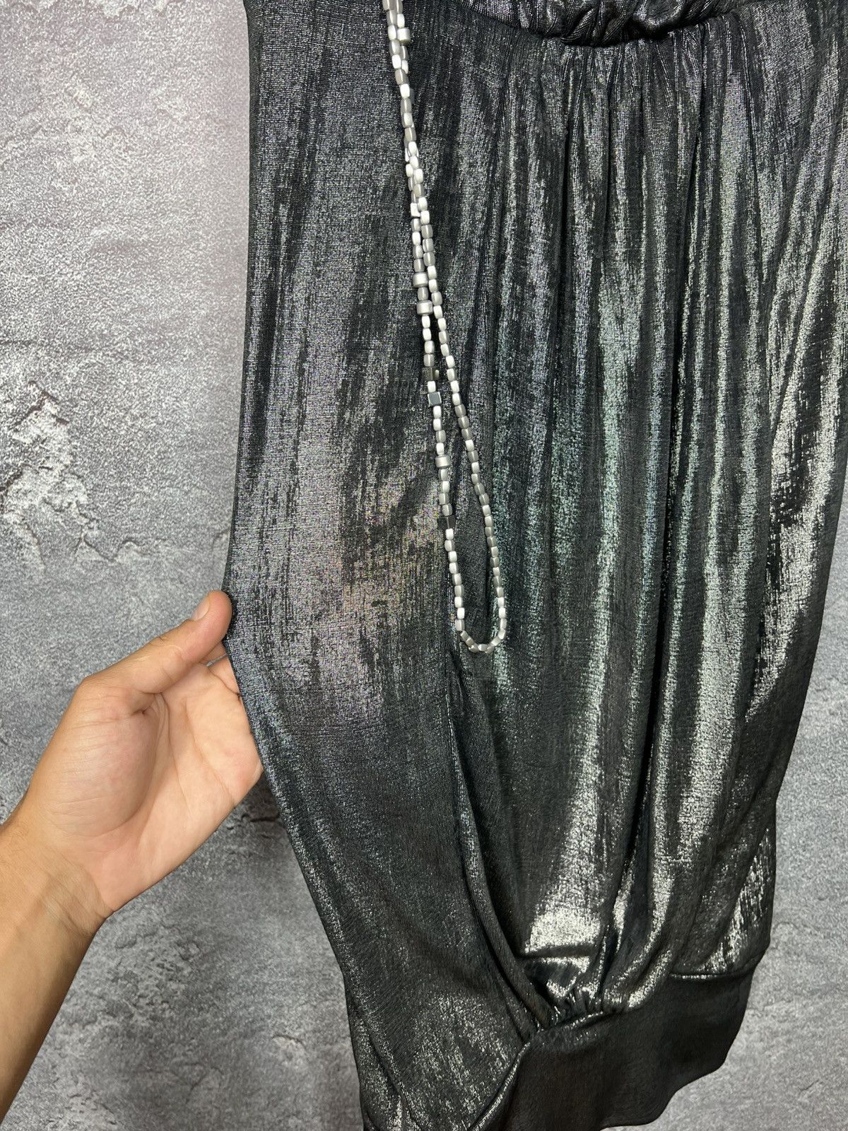 Miss Sixty Miss Sixty Y2K Vintage Shimmery Metallic Sleeveless Dress Size M / US 6-8 / IT 42-44 - 4 Thumbnail